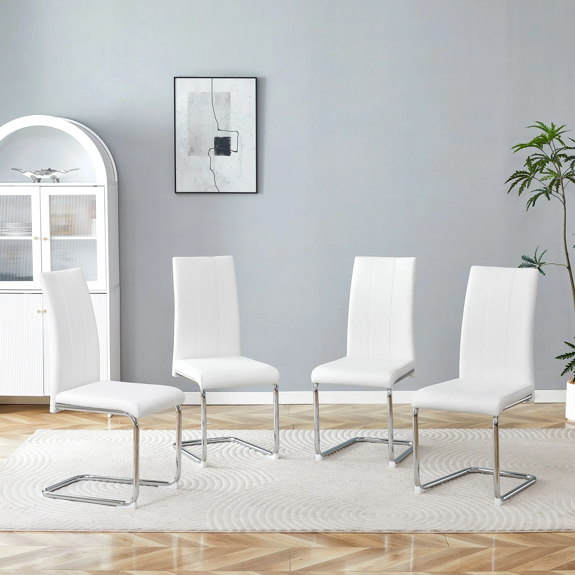 Modern Upholstered Dining Chairs For Dining Room - Image 9