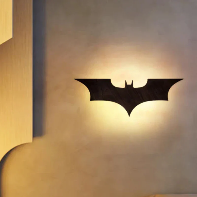 Modern Wooden Wall Lamp Remote 16-Color LED Decorative Night Light 2M Cable - Image 5