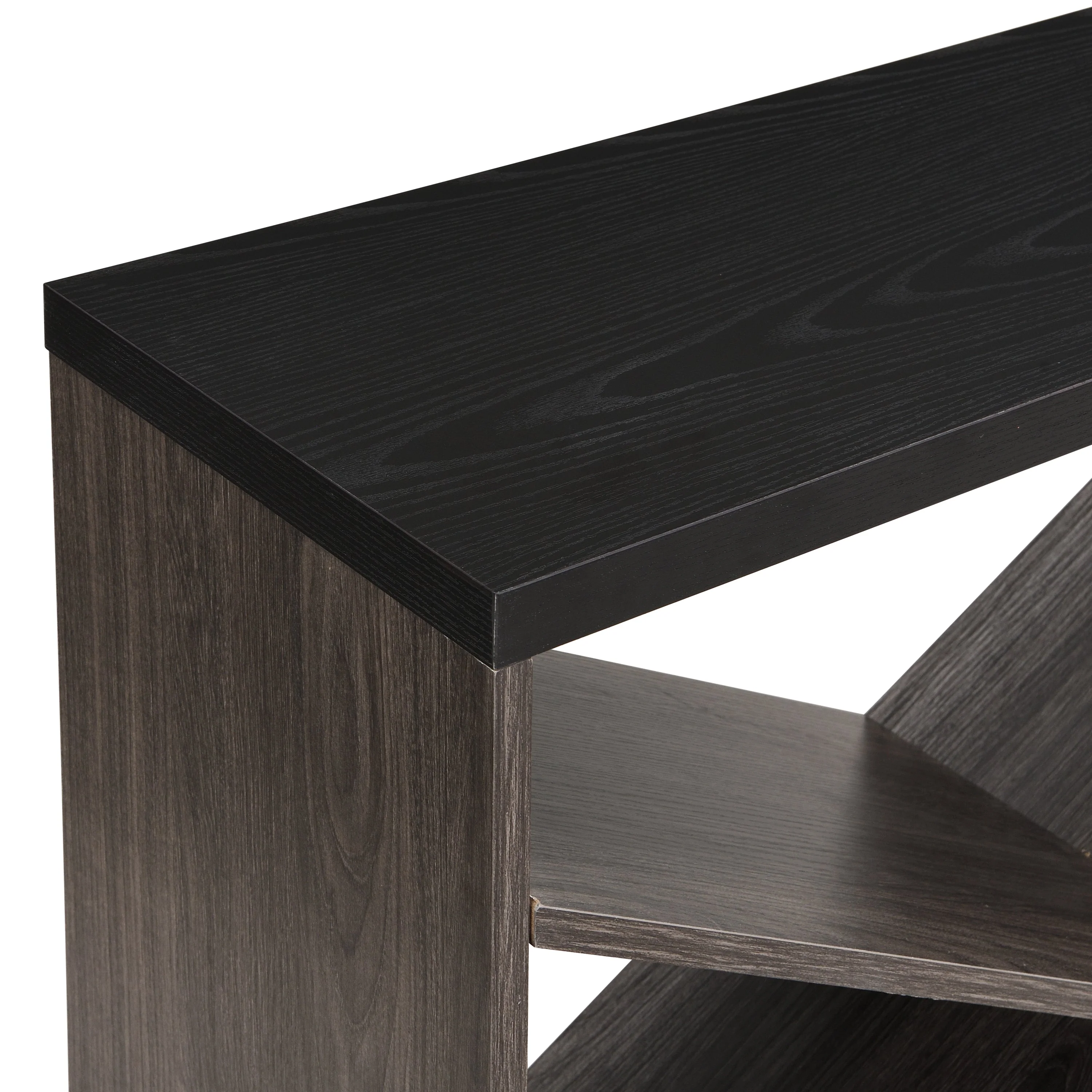 Modern X-Frame Console Table – Elegant Entryway and Office Storage - Image 11