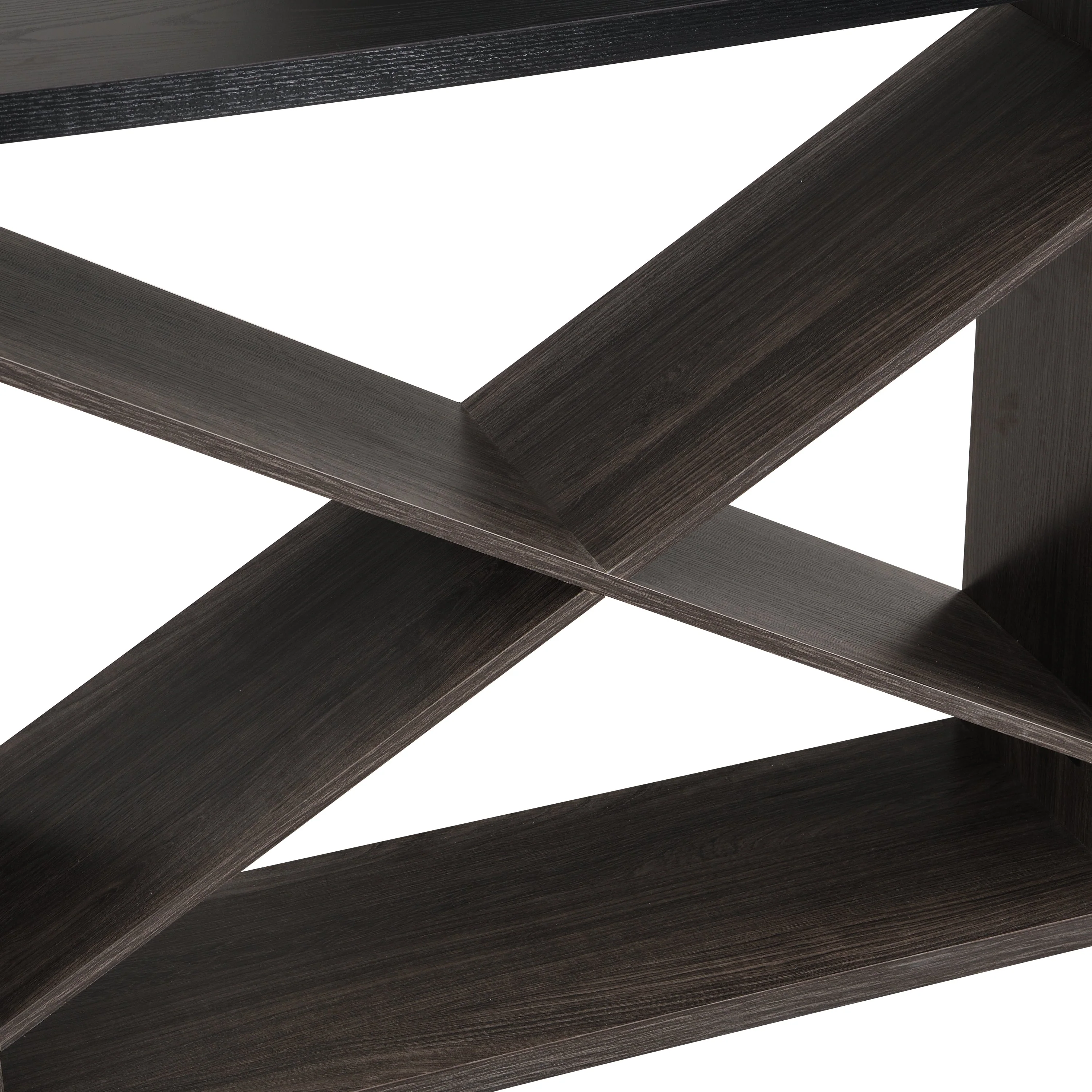 Modern X-Frame Console Table – Elegant Entryway and Office Storage - Image 13