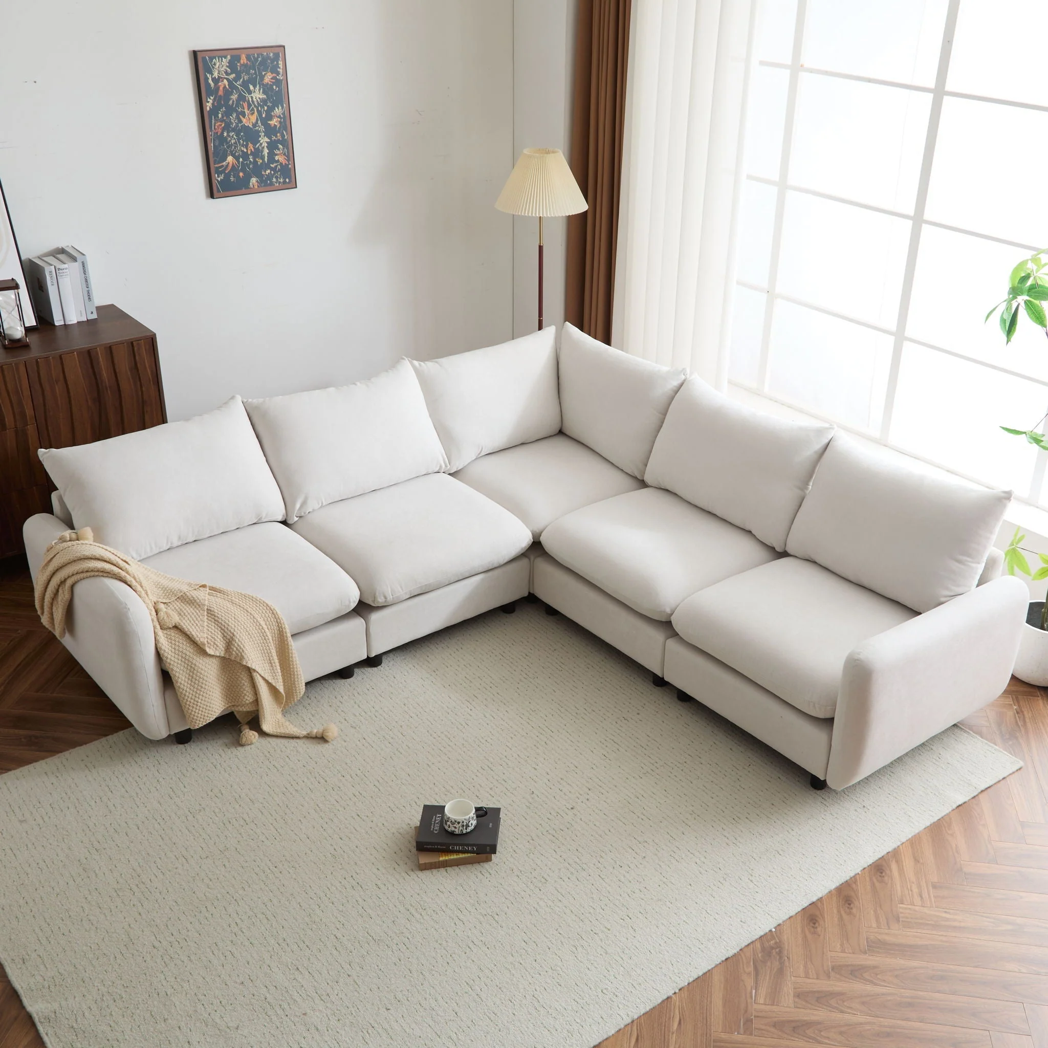 Modular Free Combination Sectional Sofa Couch - Image 4
