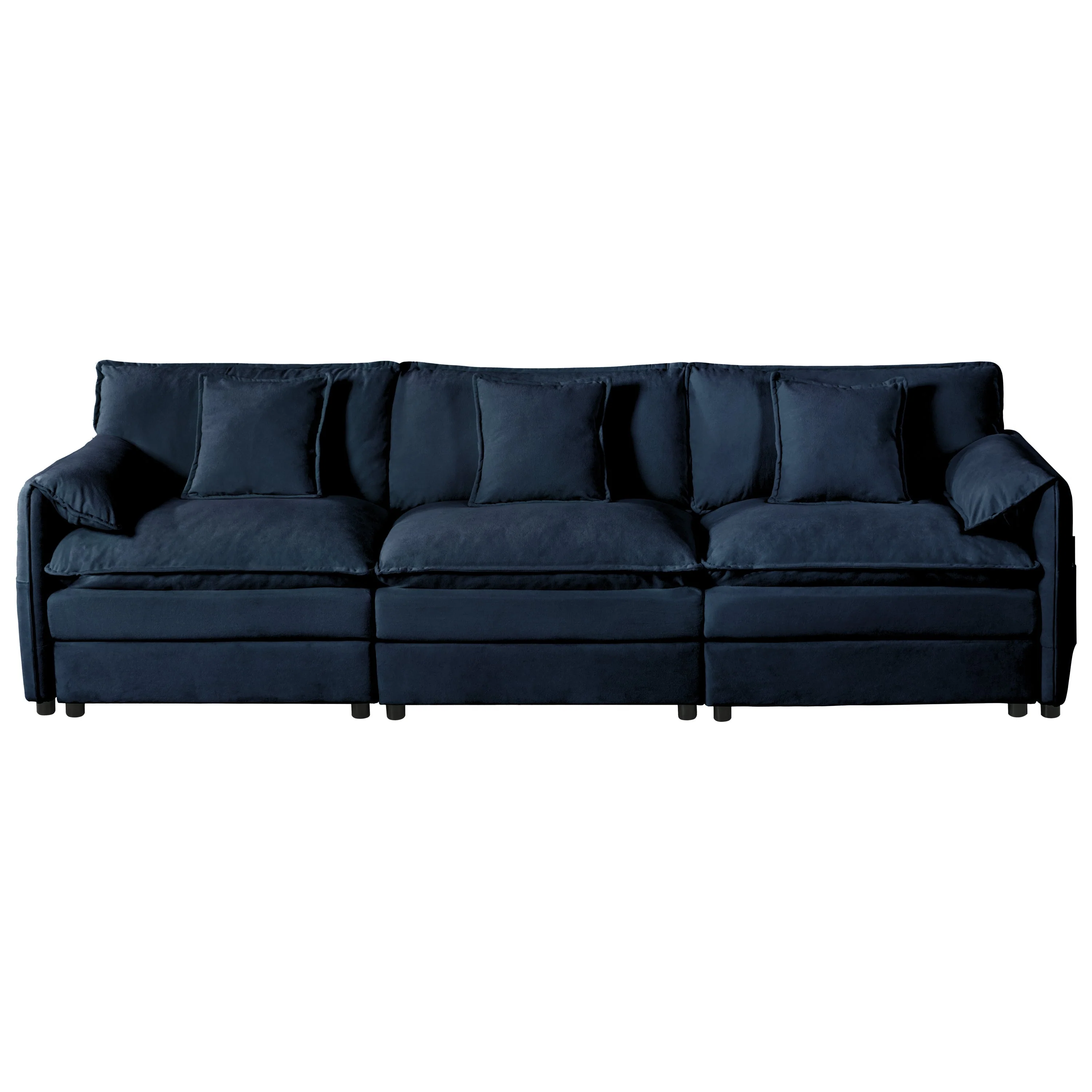 Modular Sectional Sofa Oversized Deep Seat L Shaped Couch Set for Living Room - Image 19
