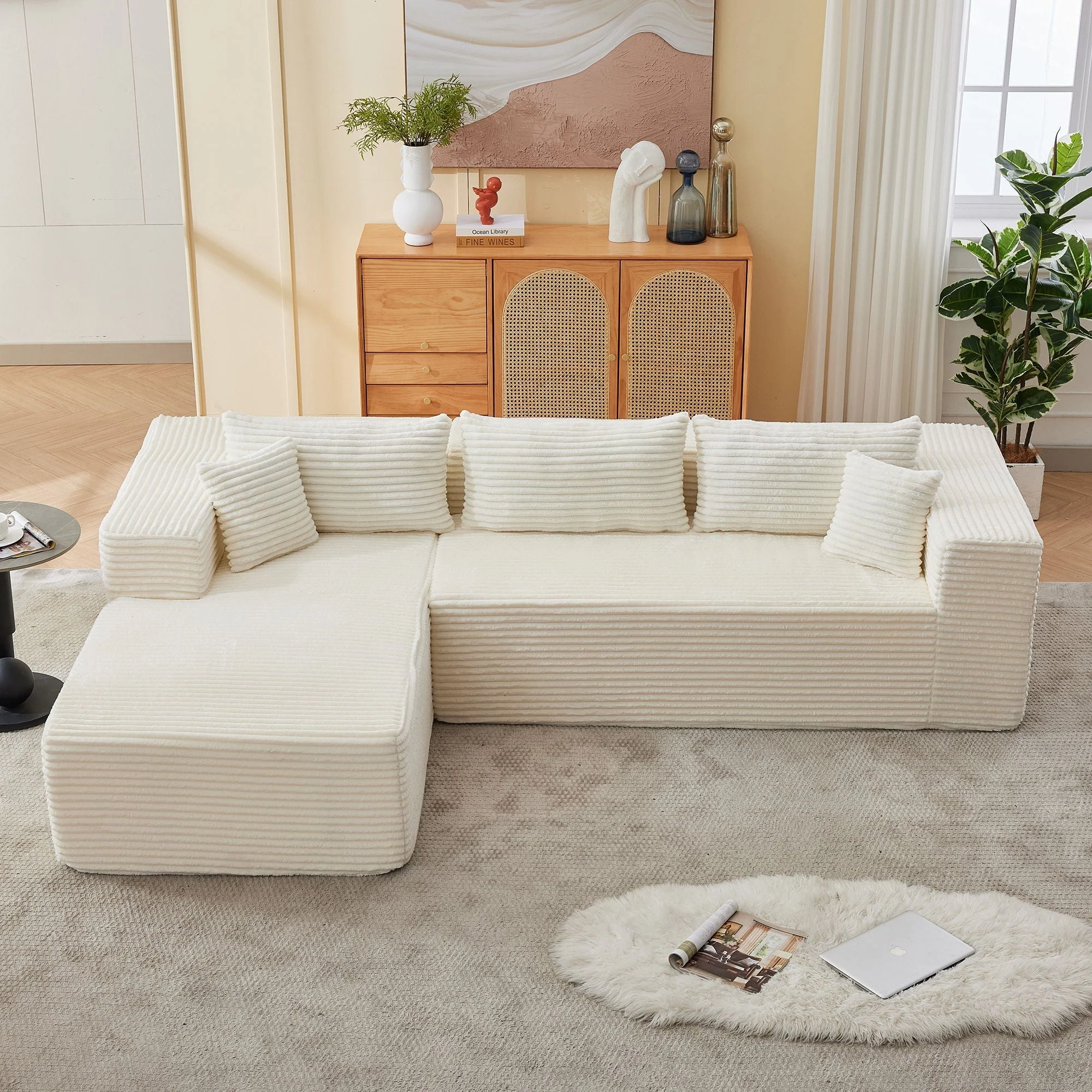 Modular Sofa With Square Legs - Image 8