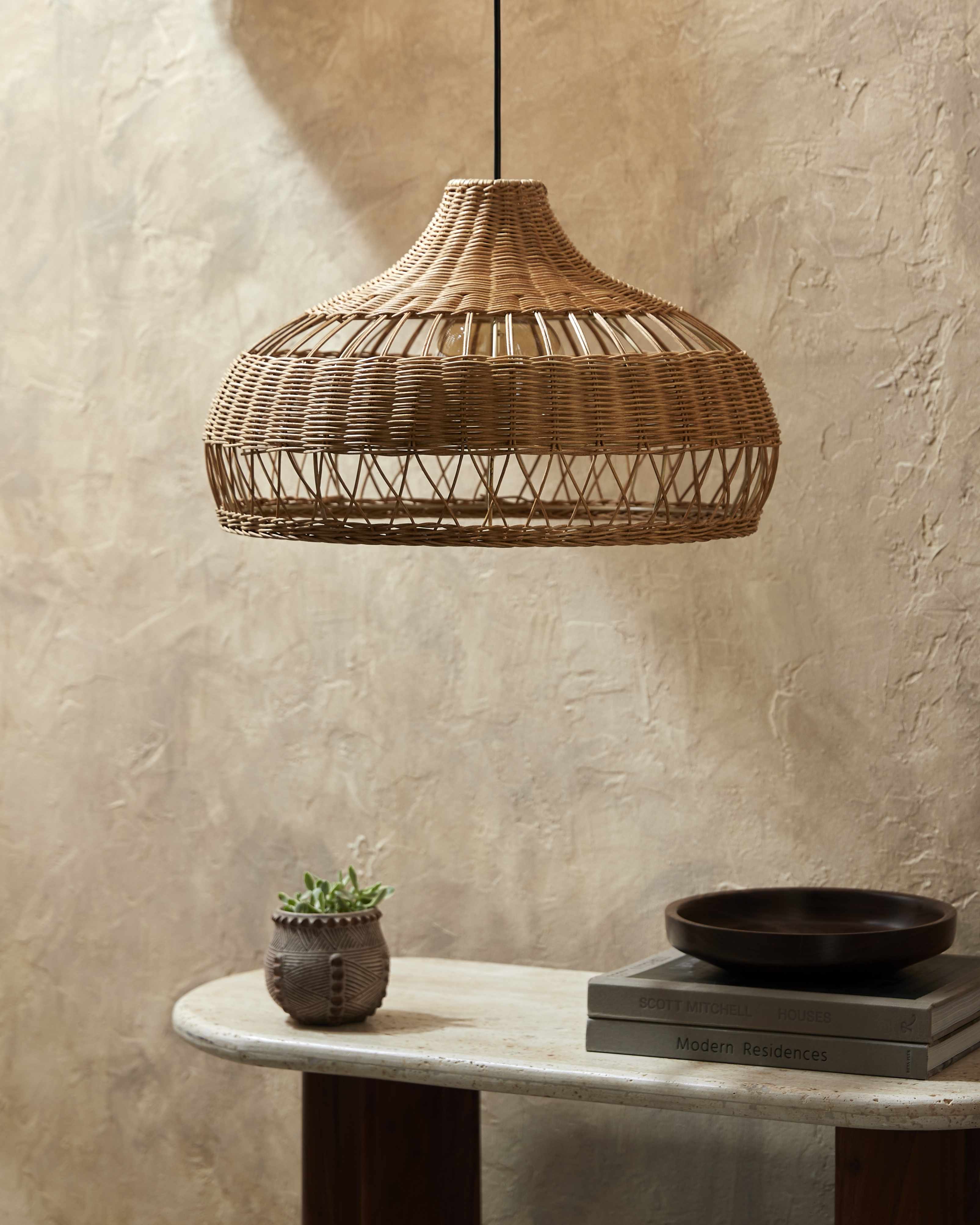 Moijabana Rattan Pendant Light - Image 8