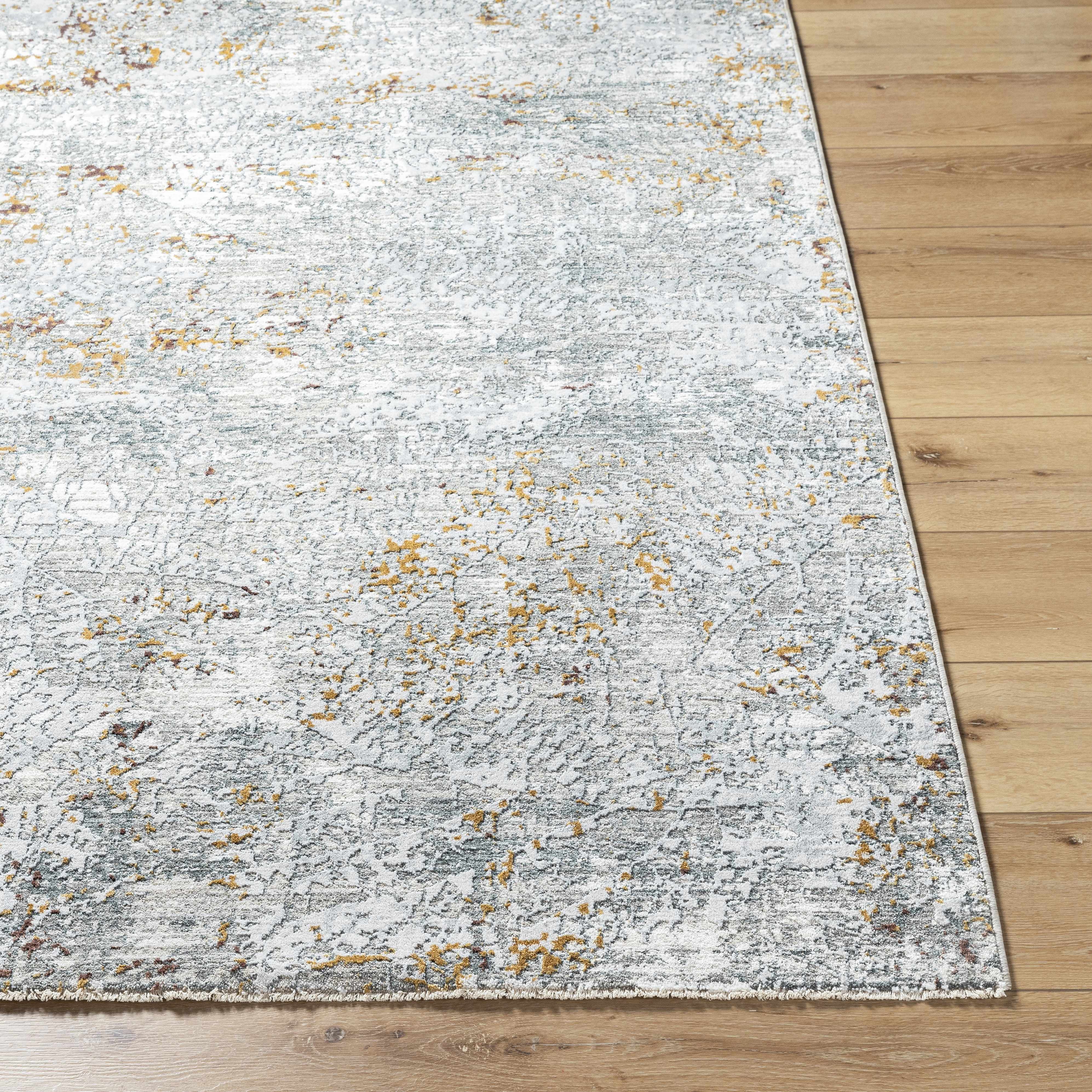 Moke Textured Rug with Fringes - Image 6