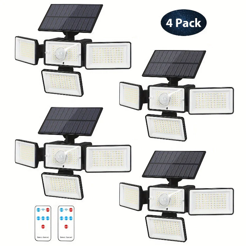 Moktan Sabai - Bright Solar Lights w/ Remote & Motion Sensor 2/4 Pack - Image 5