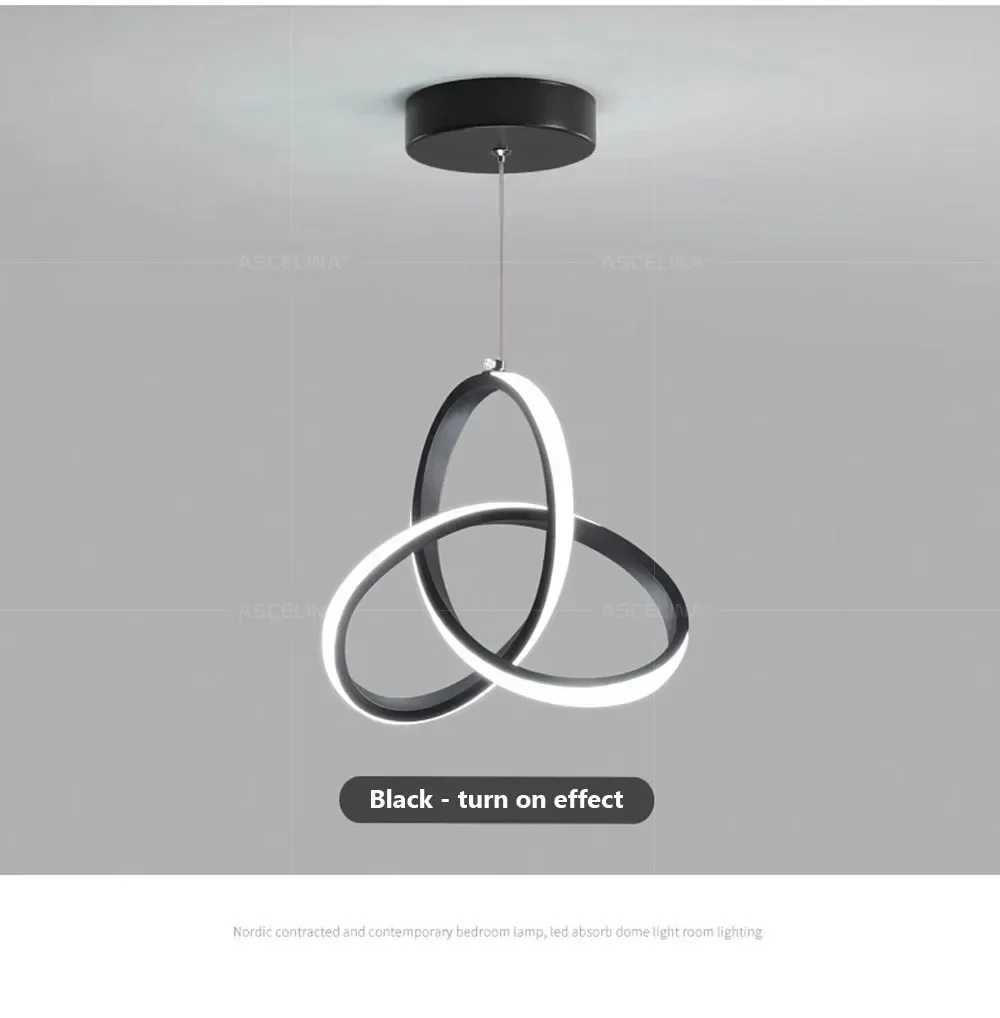 Moktan Sabai Nordic LED Pendant Lamp – Modern Ceiling Light for Dining & Living Room - Image 14