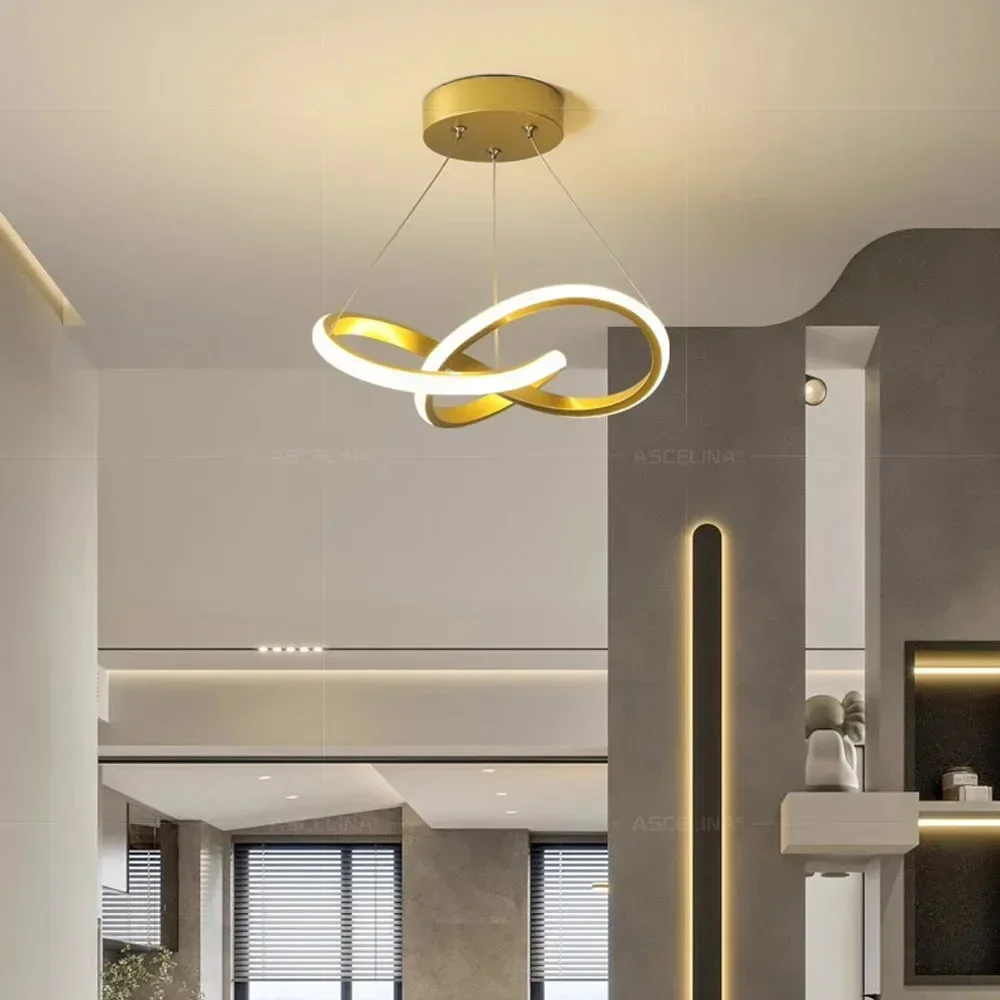 Moktan Sabai Nordic LED Pendant Lamp – Modern Ceiling Light for Dining & Living Room - Image 3
