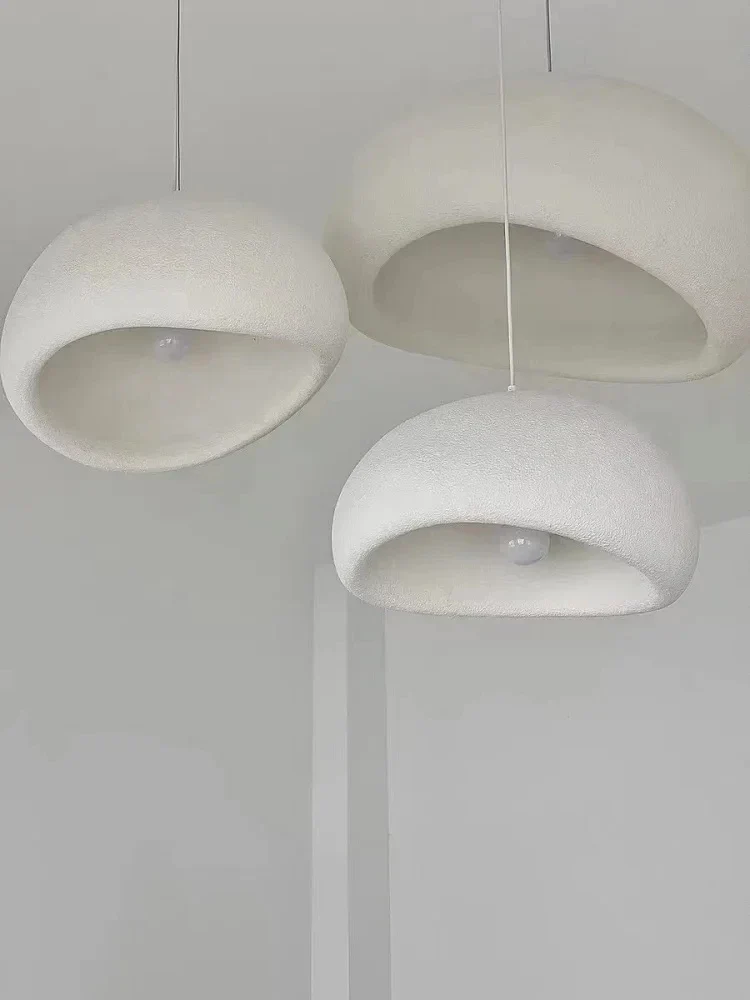 Moktan Sabai Nordic Wabi Sabi LED Chandelier – E27 Pendant Light for Kitchen & Bar - Image 14