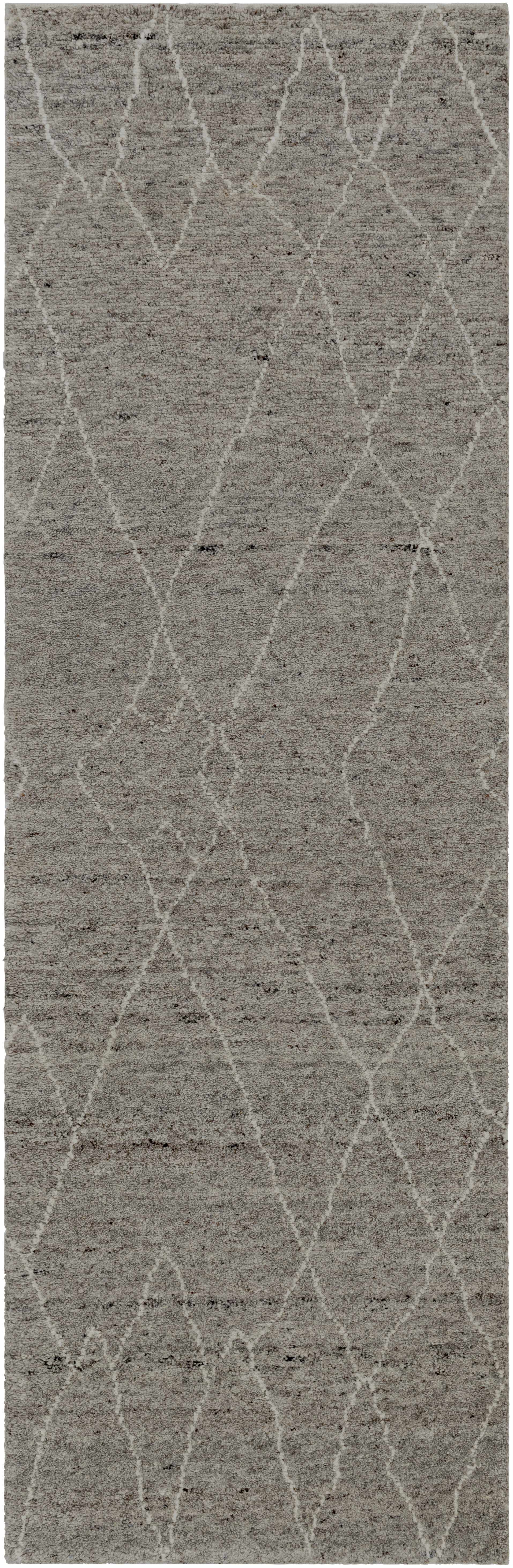 Molugan Gray Premium Wool Rug - Clearance - Image 4