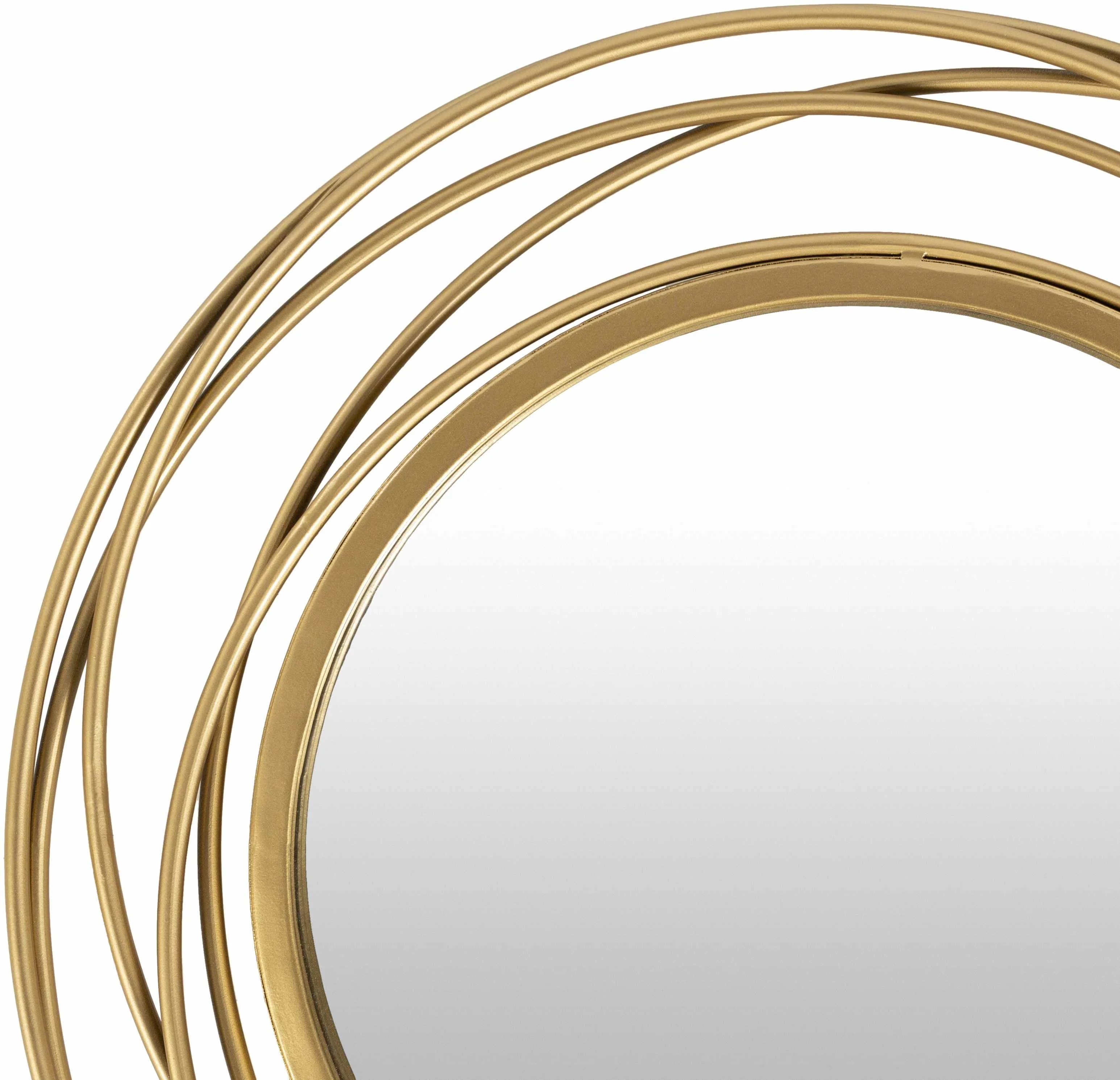 Monamon Round Rattan Mirror - Image 2