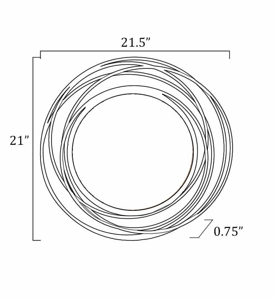 Monamon Round Rattan Mirror - Image 8