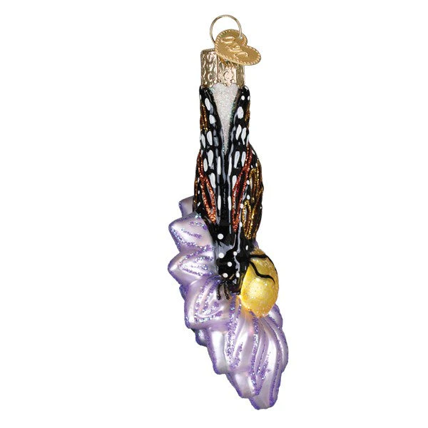 Monarch Butterfly On Flower Ornament - Image 2