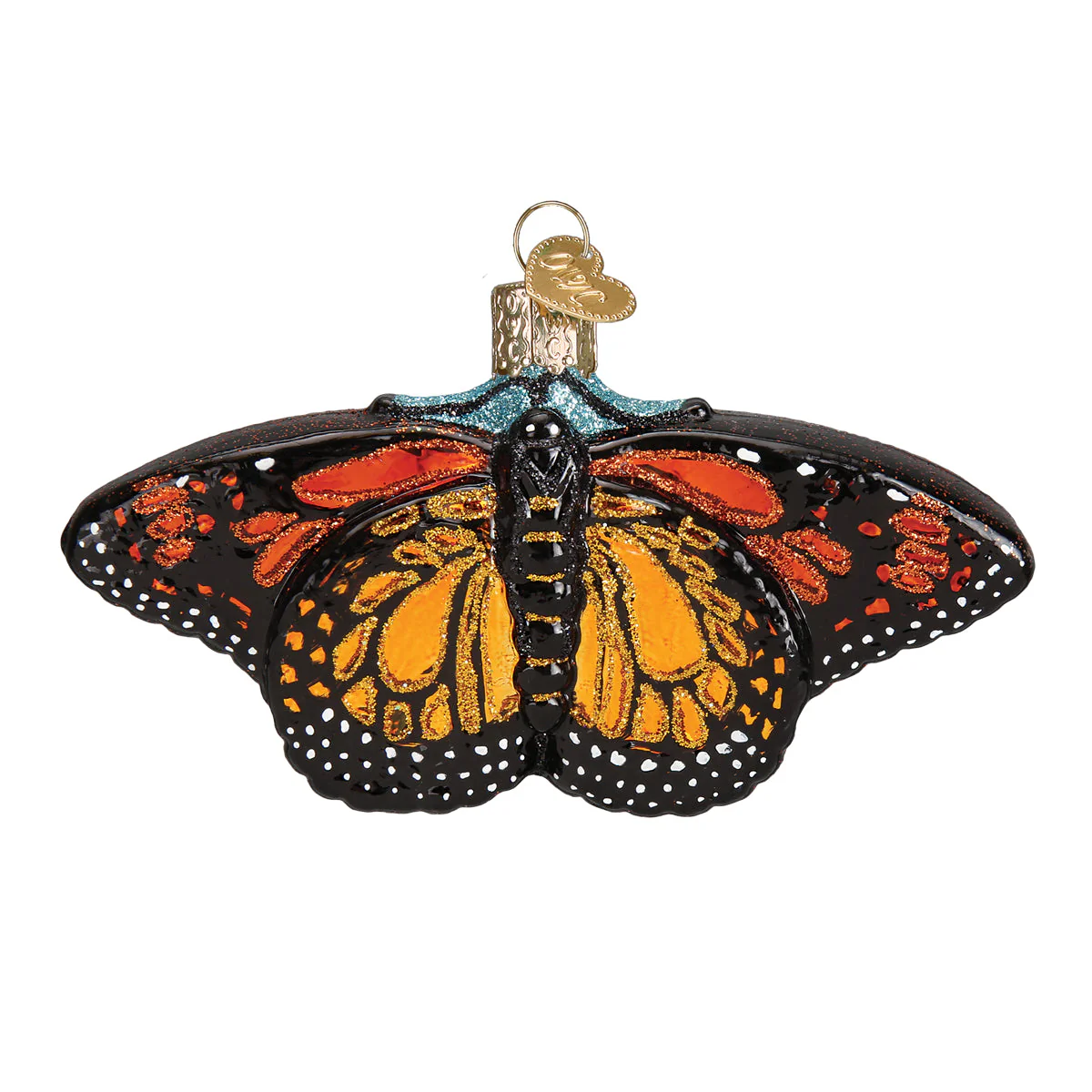 Monarch Butterfly Ornament by Old World Christmas 2.5x4.5x1 Inch - Image 3