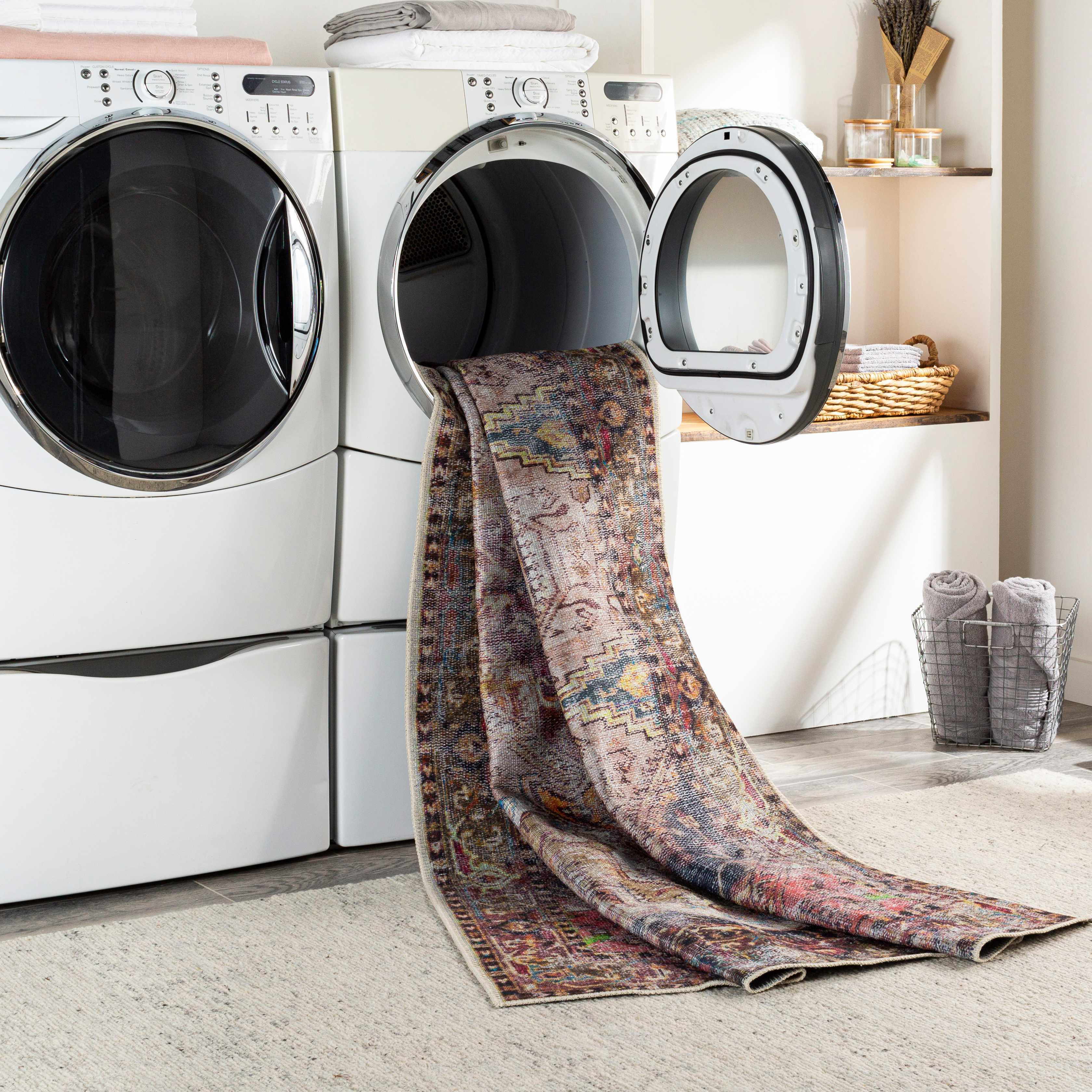 Monching Washable Area Rug - Clearance - Image 10