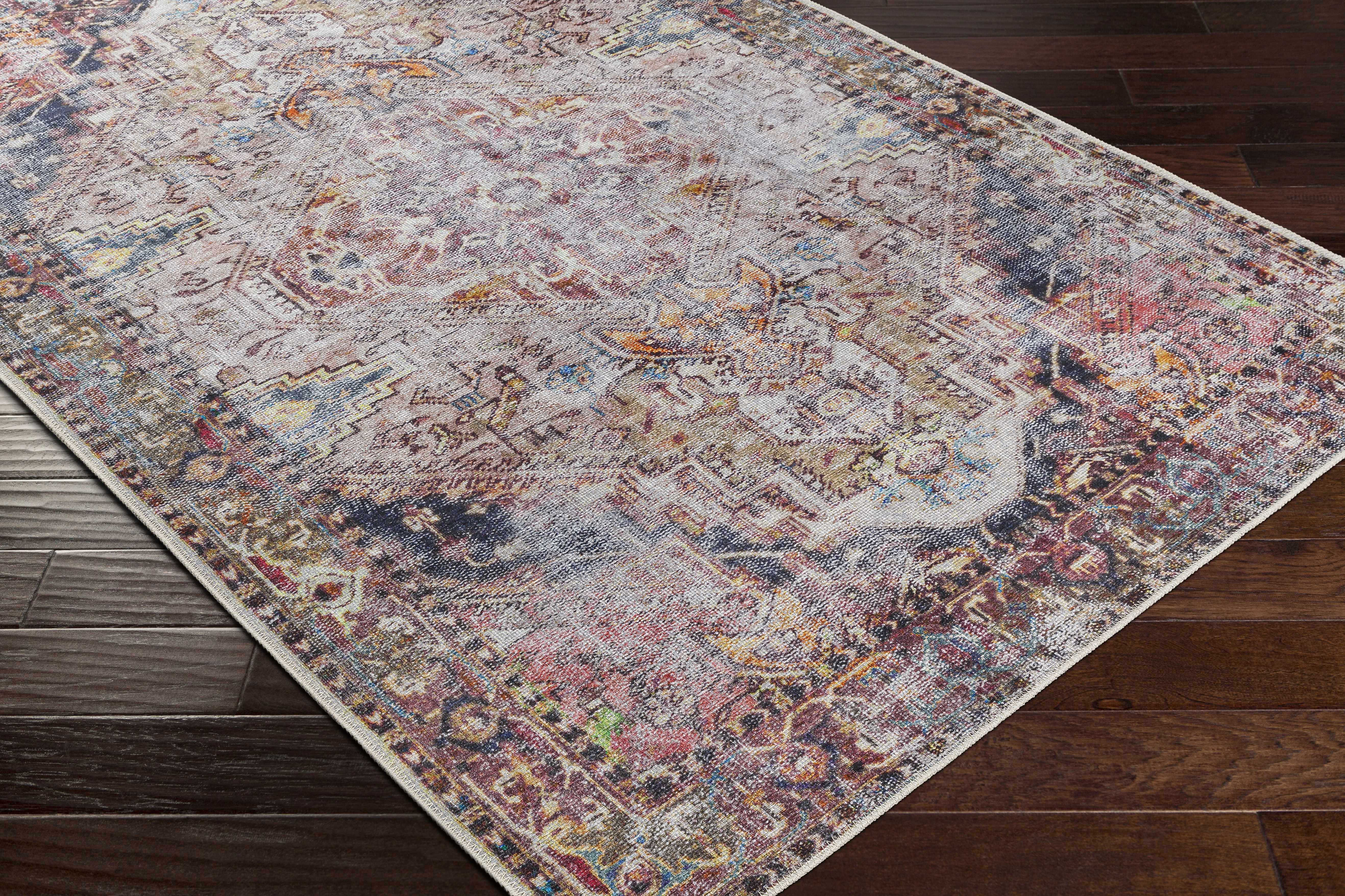 Monching Washable Area Rug - Clearance - Image 6