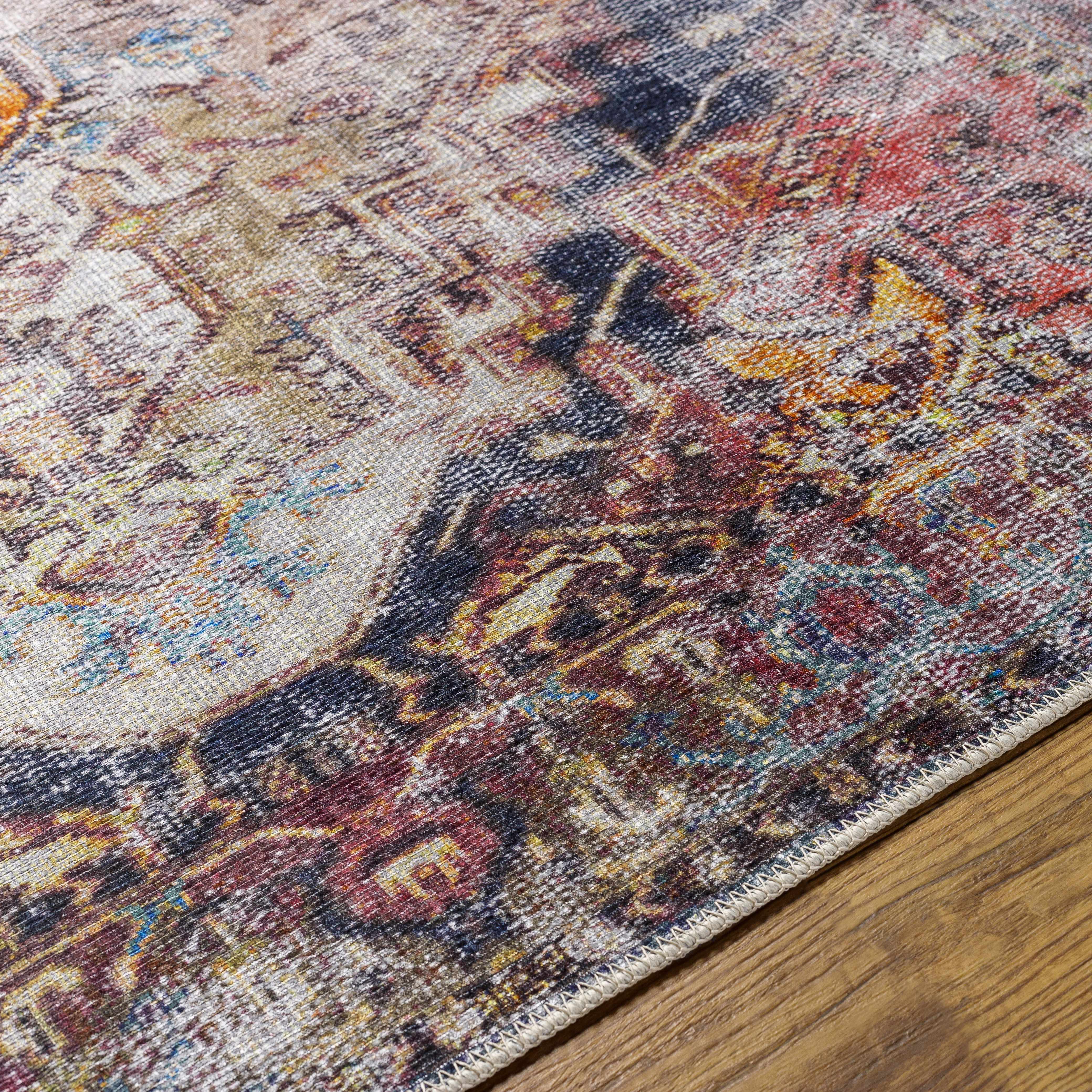 Monching Washable Area Rug - Clearance - Image 8
