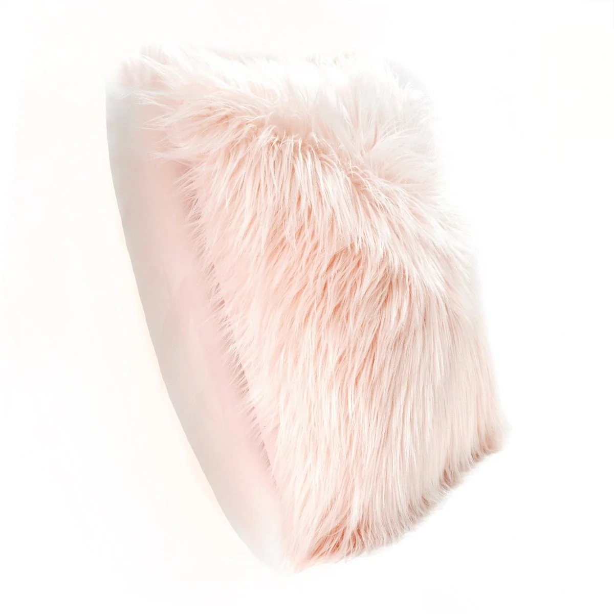 Mongolian Luca Soft Faux Fur Decorative Pillow Cover - Image 10