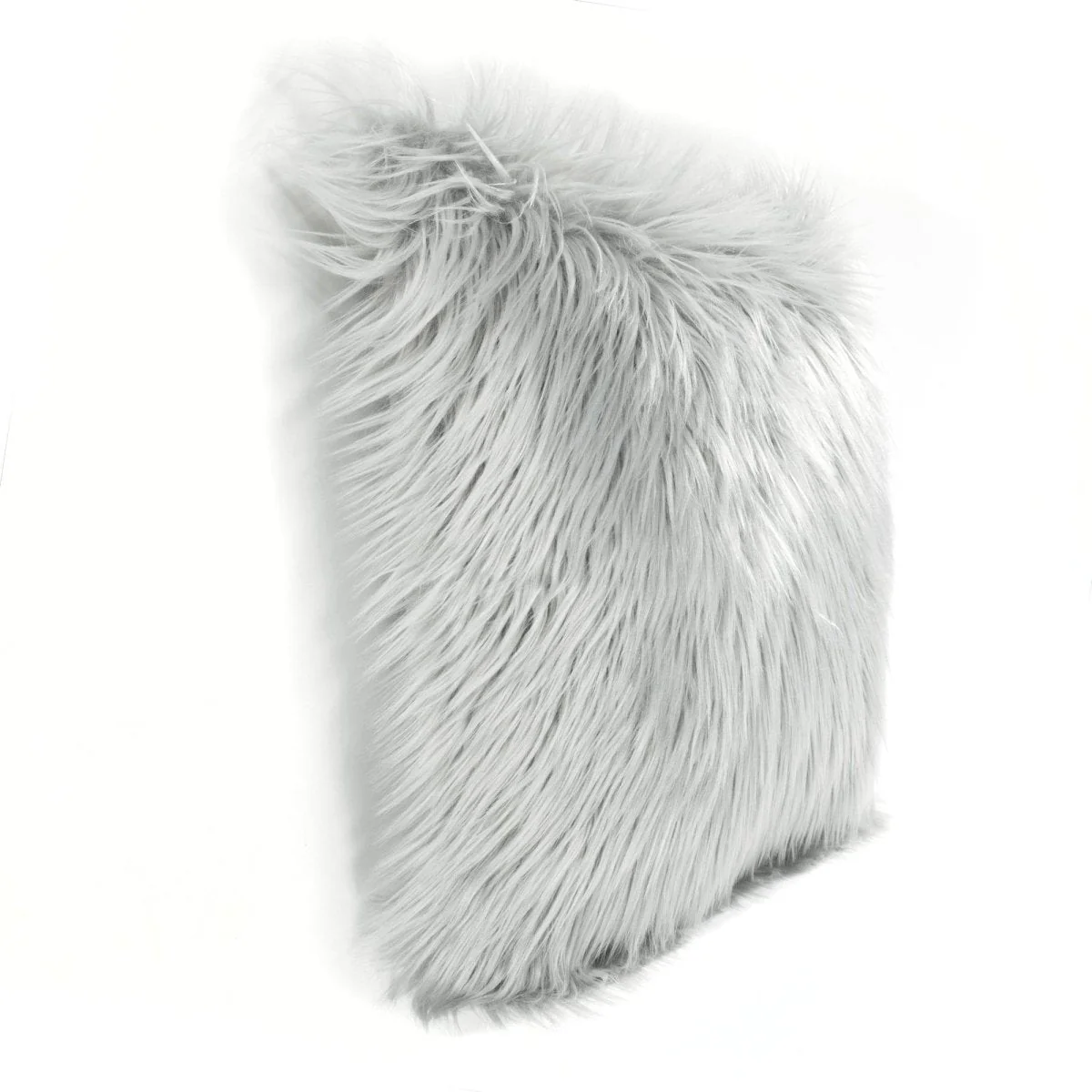 Mongolian Luca Soft Faux Fur Decorative Pillow Cover - Image 11
