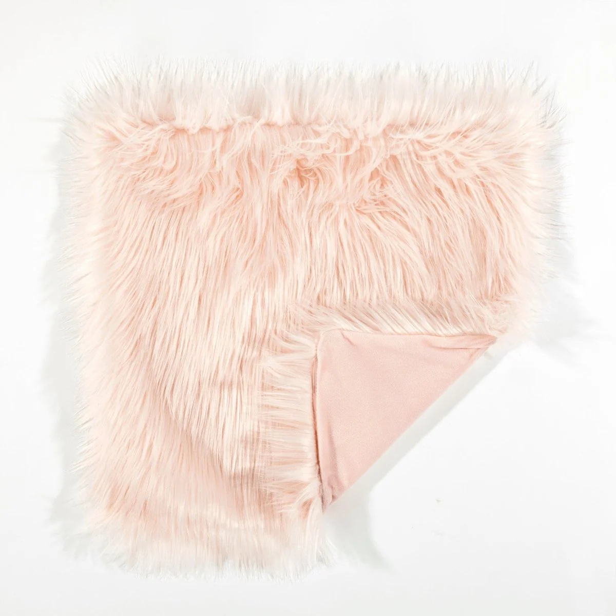 Mongolian Luca Soft Faux Fur Decorative Pillow Cover - Image 16
