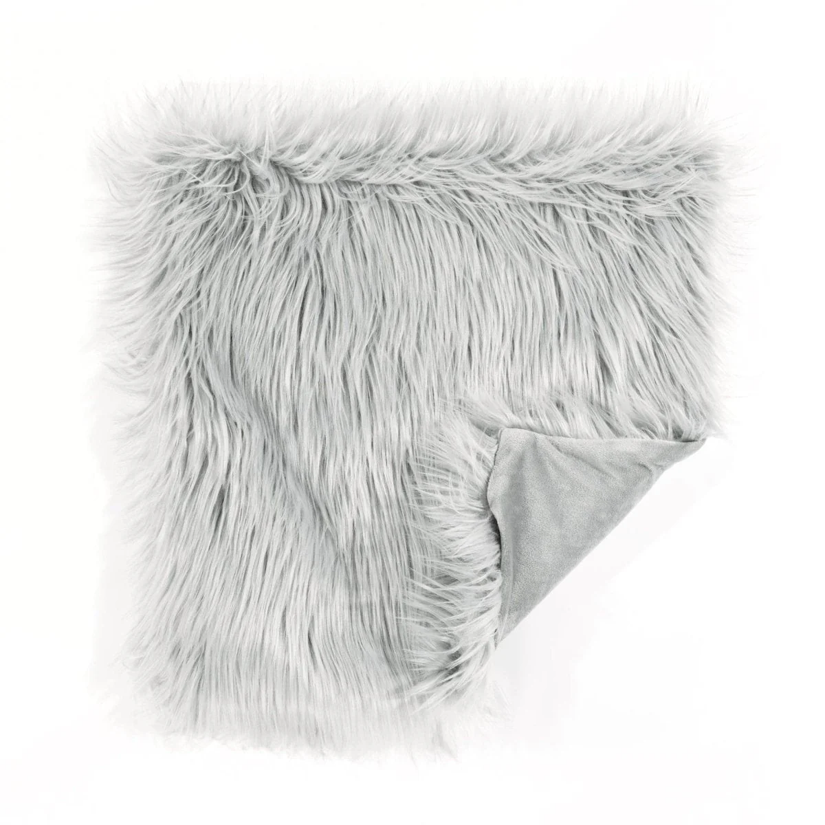 Mongolian Luca Soft Faux Fur Decorative Pillow Cover - Image 17