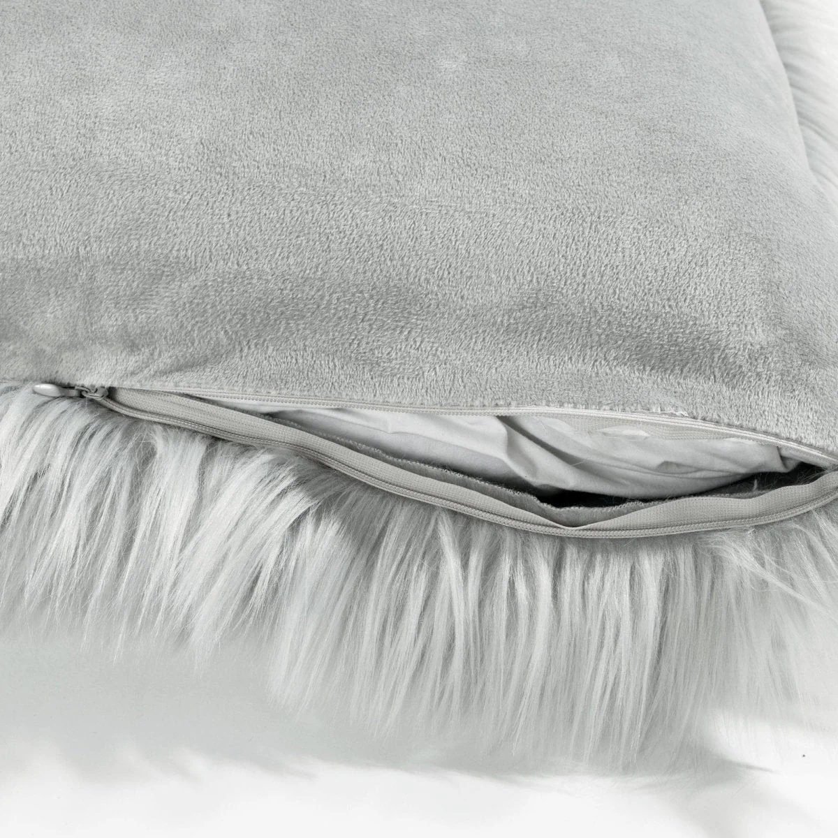 Mongolian Luca Soft Faux Fur Decorative Pillow Cover - Image 20