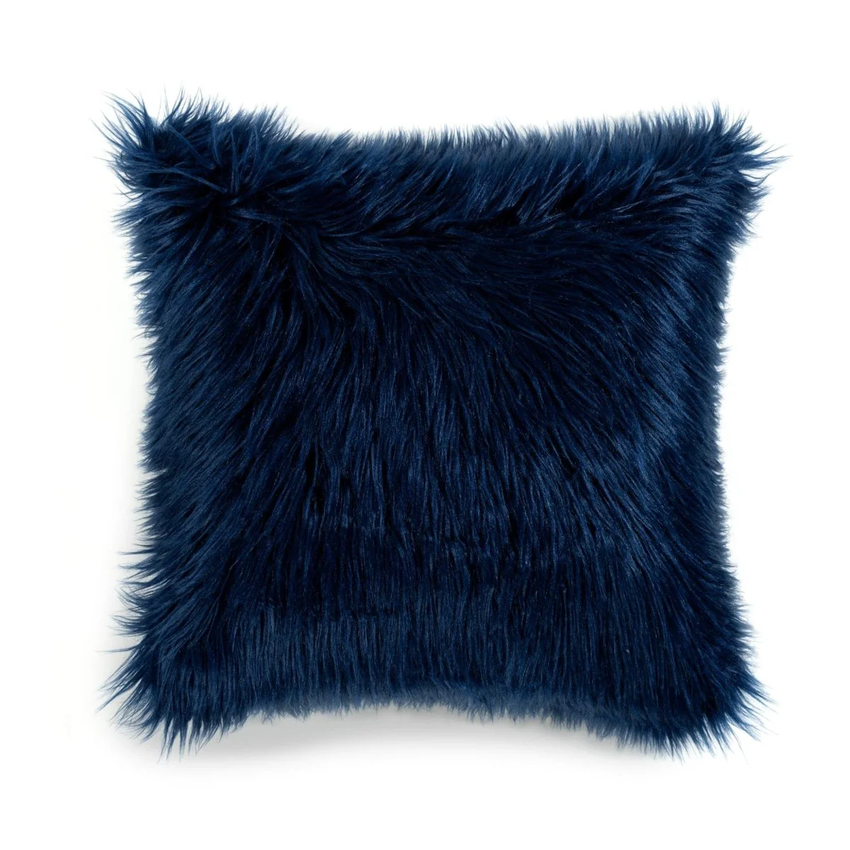 Mongolian Luca Soft Faux Fur Decorative Pillow Cover - Image 4