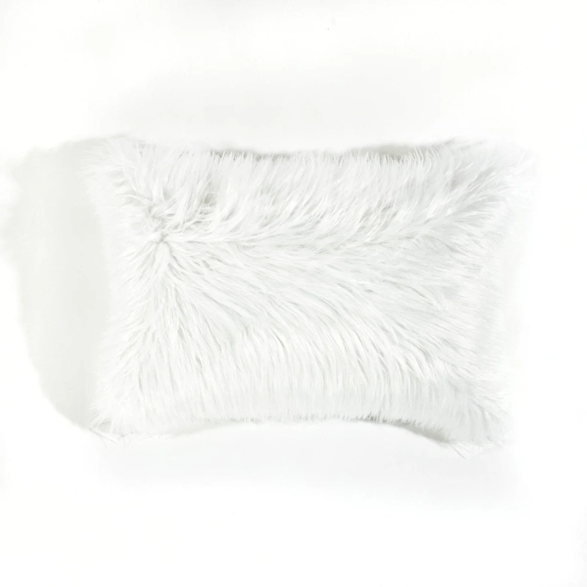 Mongolian Luca Soft Faux Fur Decorative Pillow Cover - Image 5