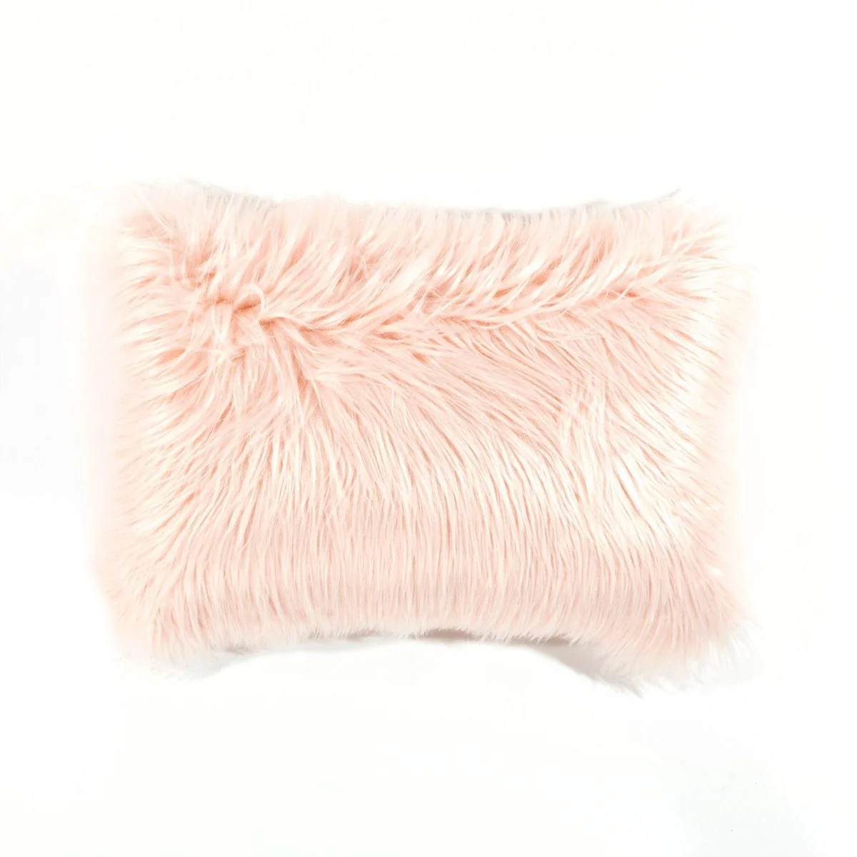 Mongolian Luca Soft Faux Fur Decorative Pillow Cover - Image 6