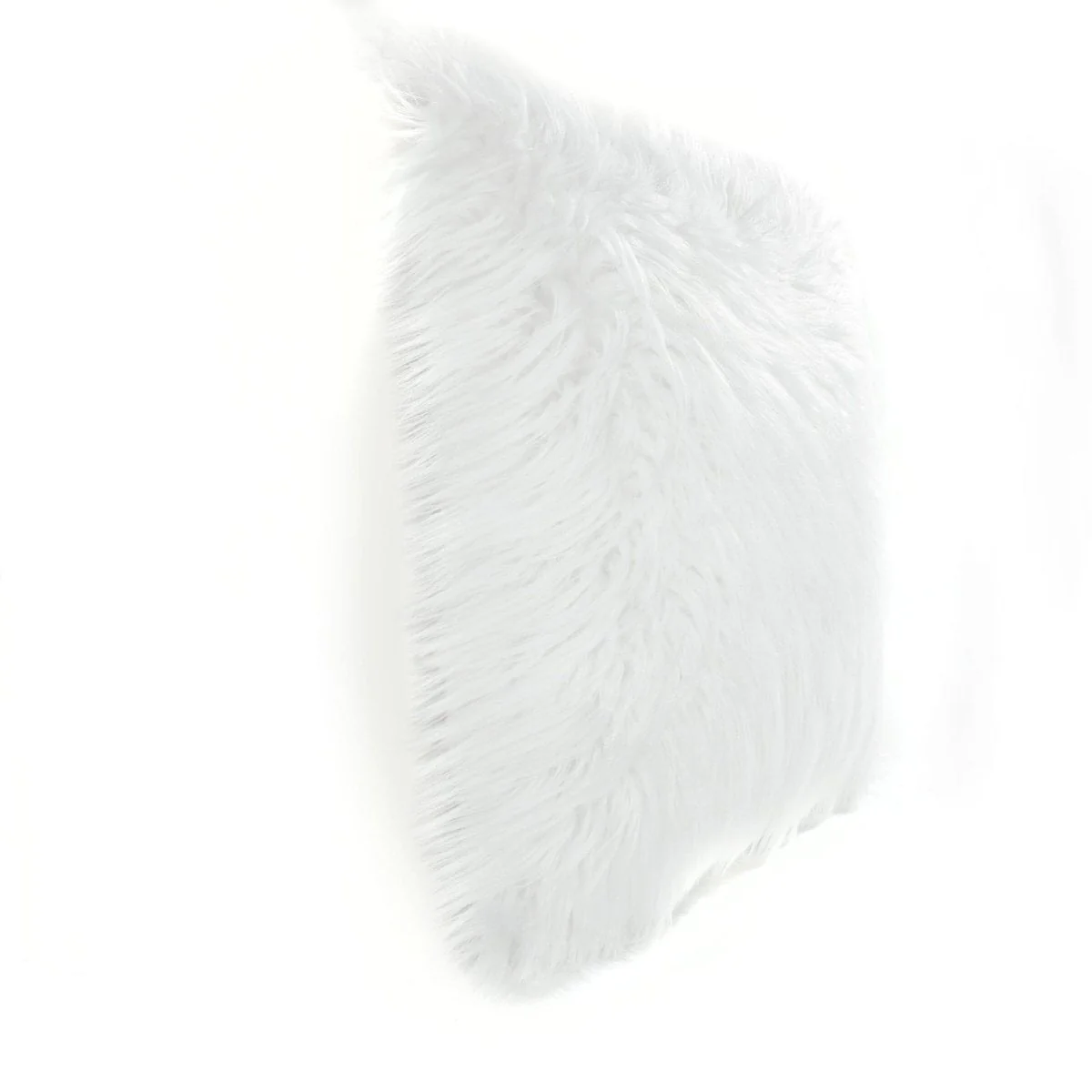Mongolian Luca Soft Faux Fur Decorative Pillow Cover - Image 9