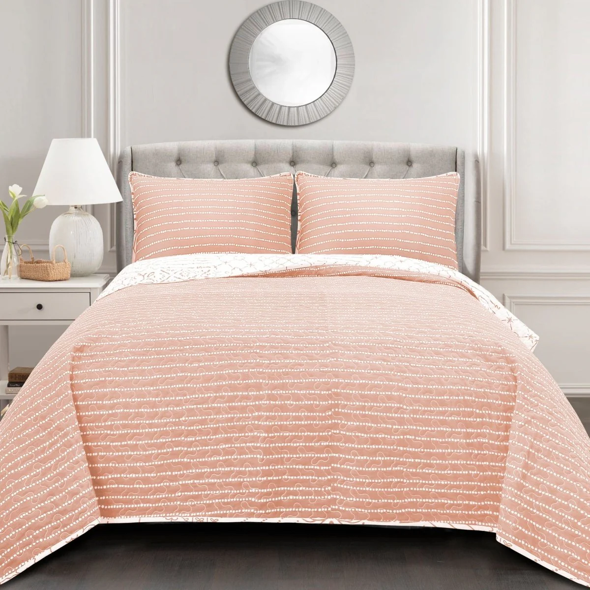 Monique 3 Piece Quilt Set - Image 15