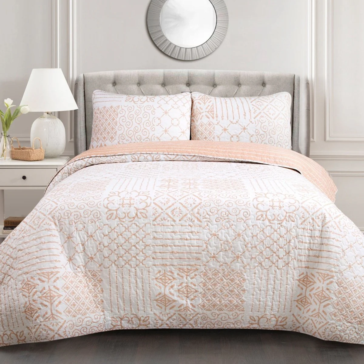 Monique 3 Piece Quilt Set - Image 16
