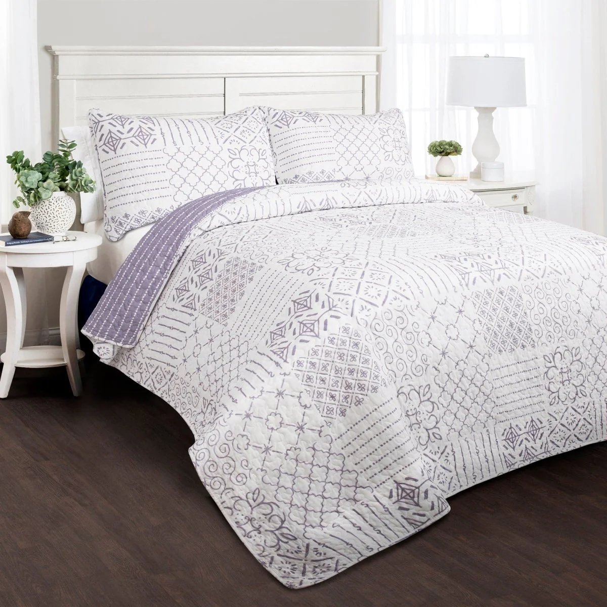 Monique 3 Piece Quilt Set - Image 5