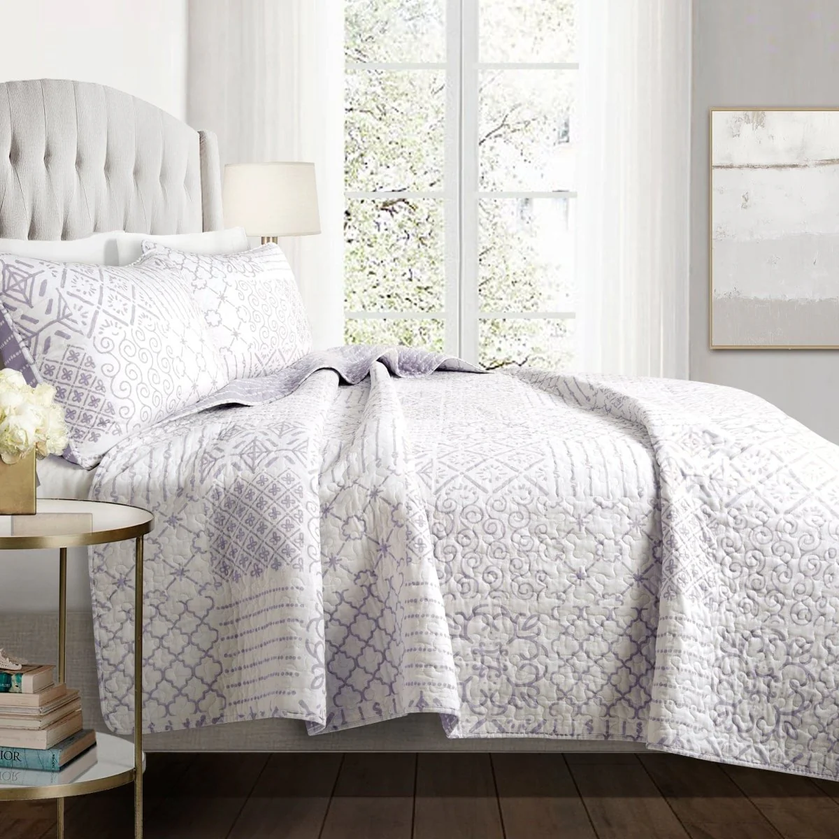 Monique 3 Piece Quilt Set - Image 6