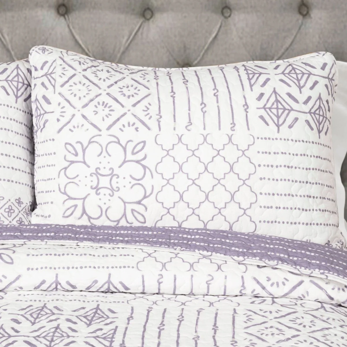 Monique 3 Piece Quilt Set - Image 8