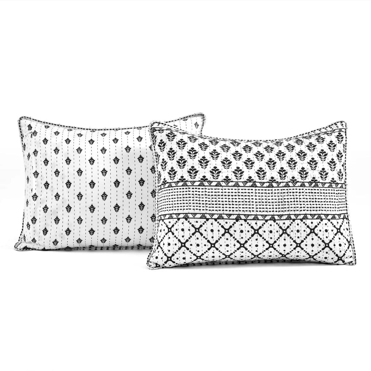 Monique Stripe 3 Piece Quilt Set - Image 5