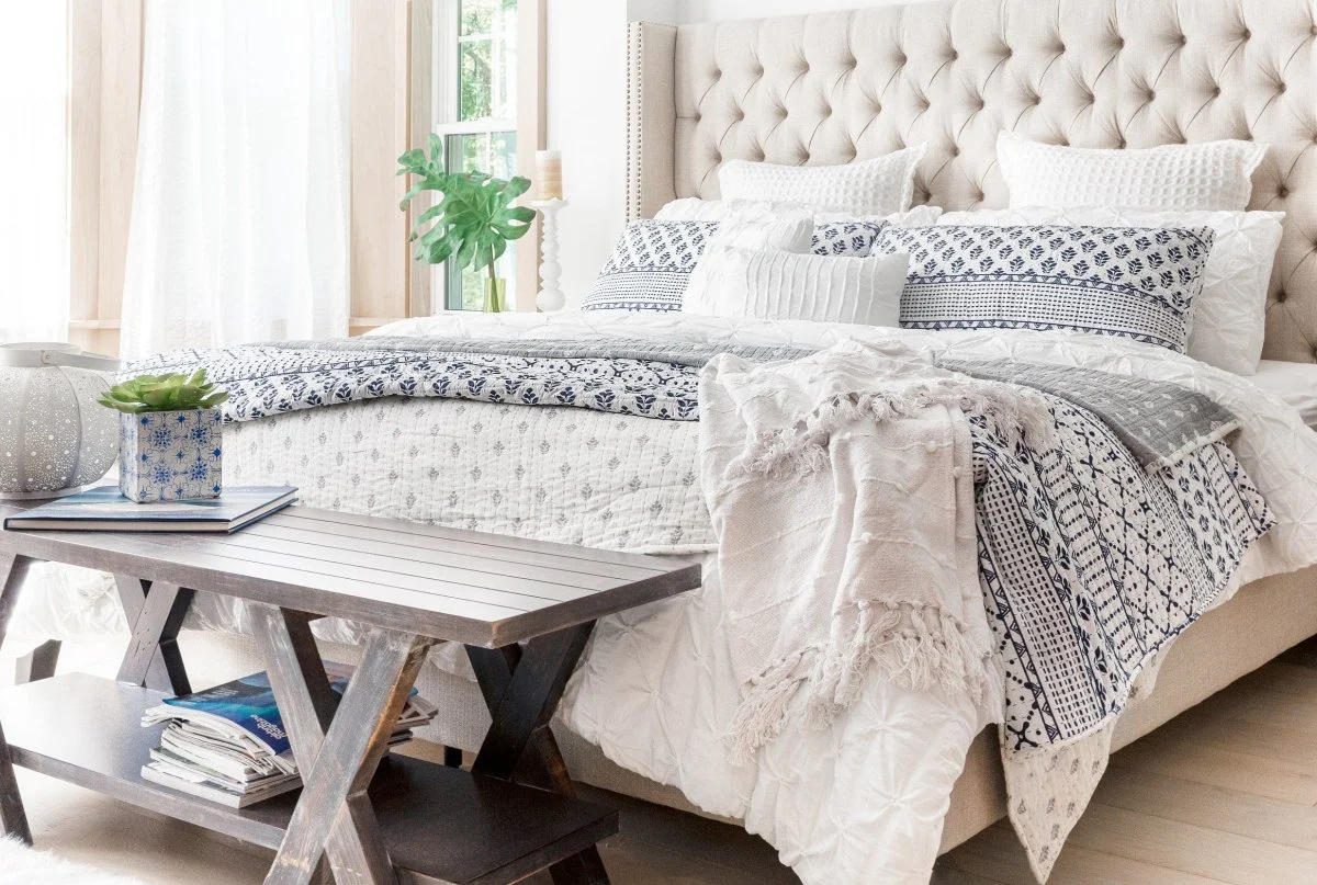Monique Stripe 3 Piece Quilt Set - Image 7