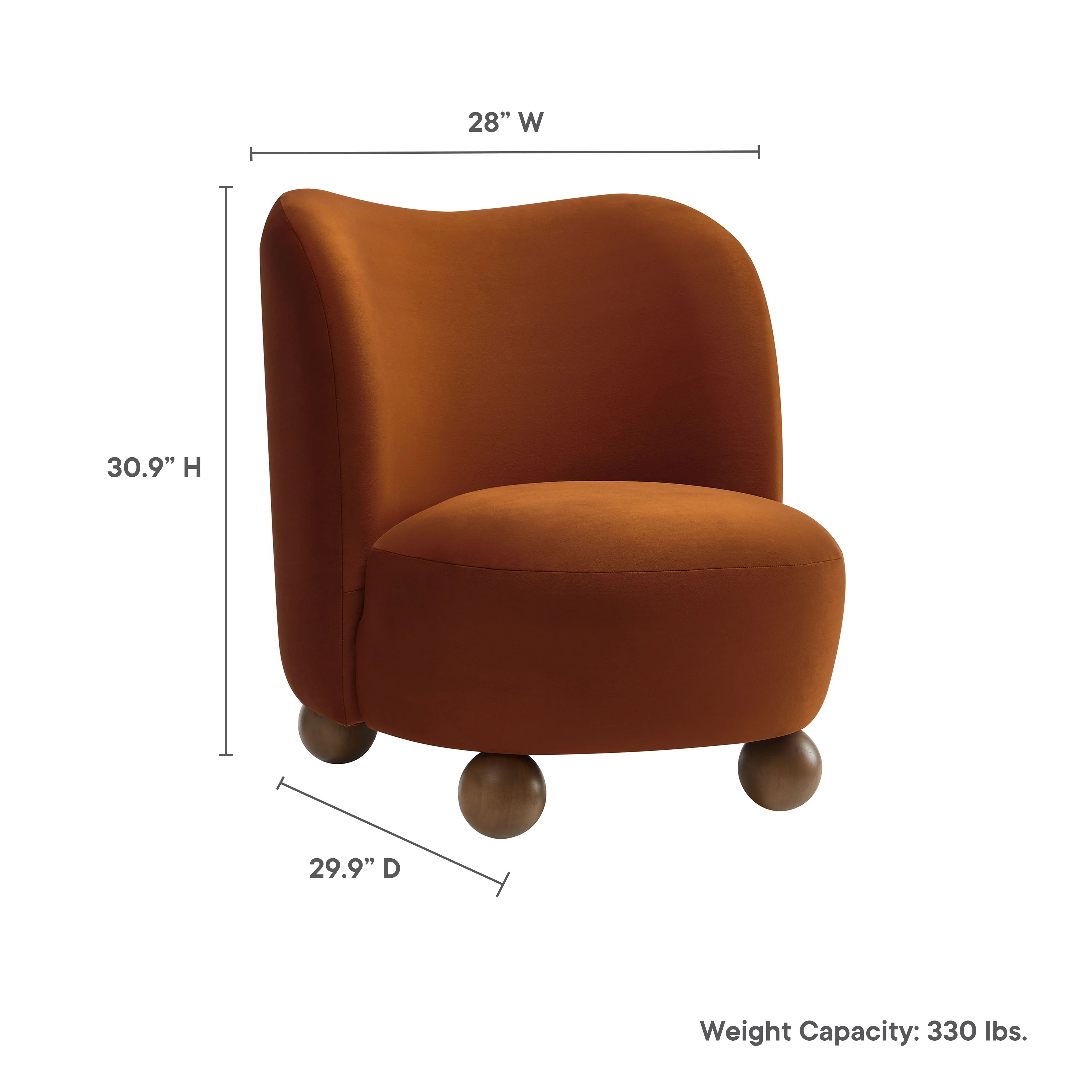 Monroe Performance Velvet Accent Chair by Modway - Image 23