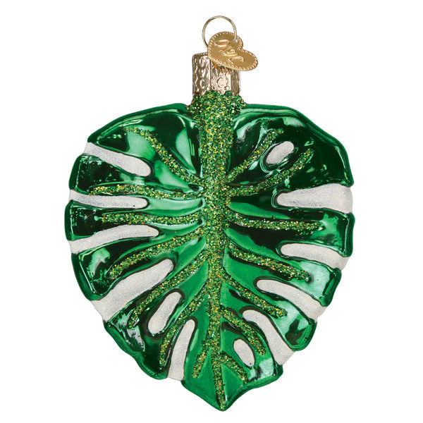 Monstera Leaf Ornament - Image 4
