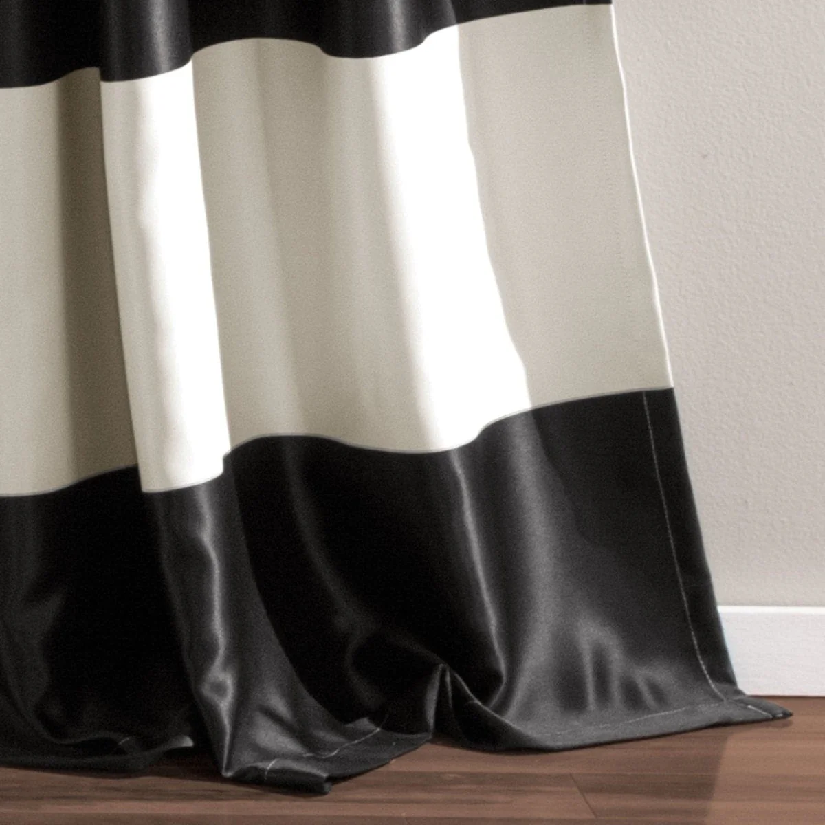 Montego Stripe Light Filtering Window Curtain Set - Image 3