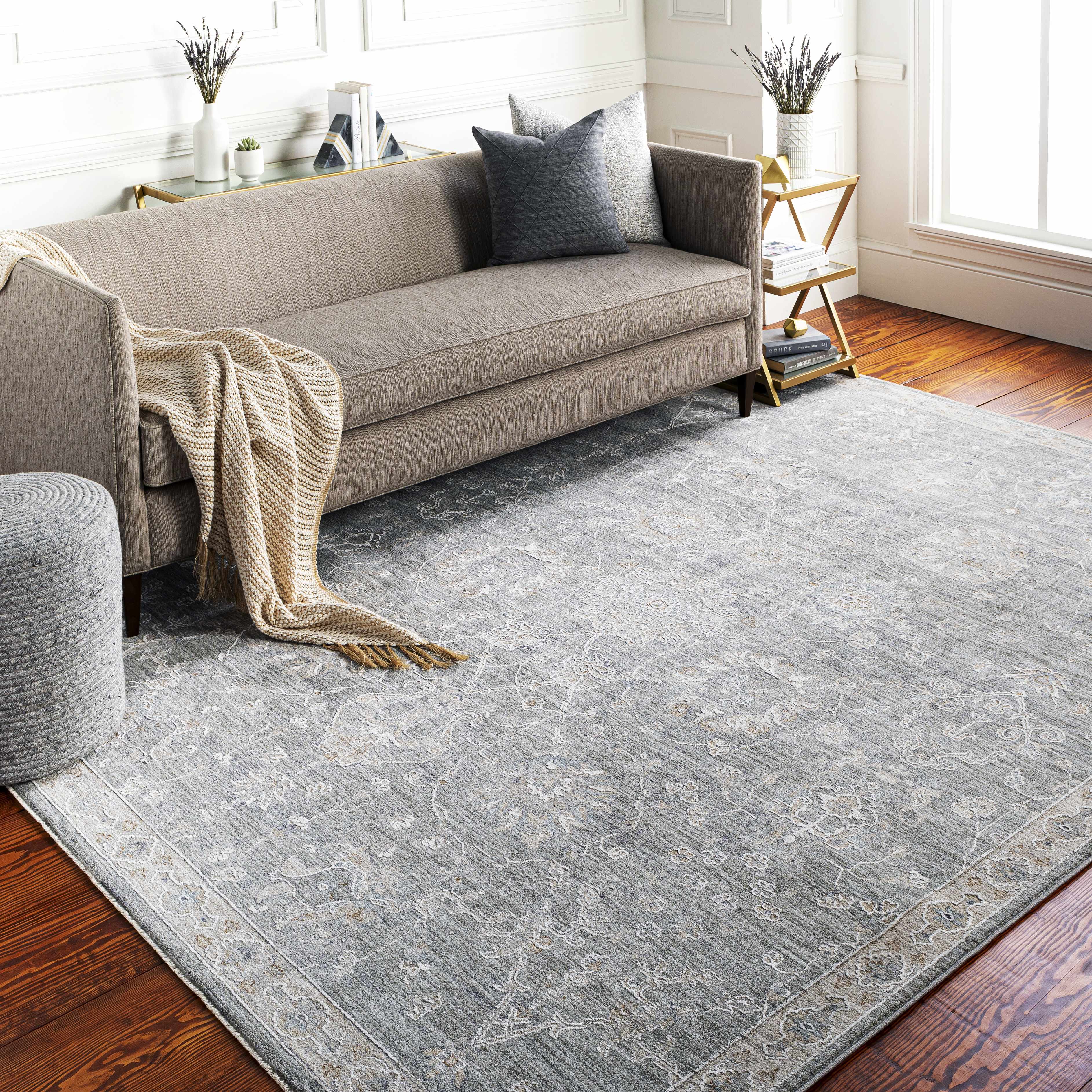 Monterey Gray Persian Rug - Clearance - Image 2