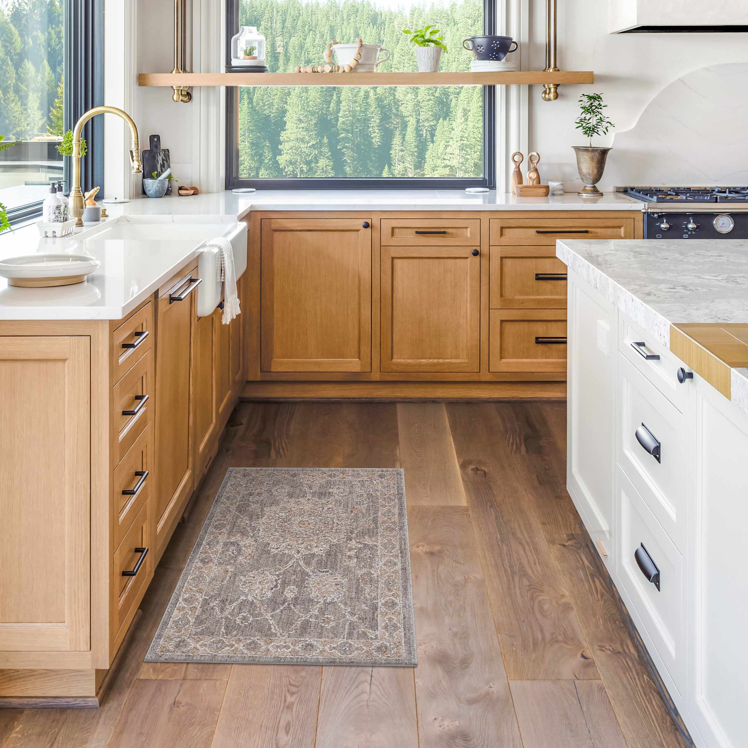 Monterey Gray Persian Rug - Clearance - Image 3