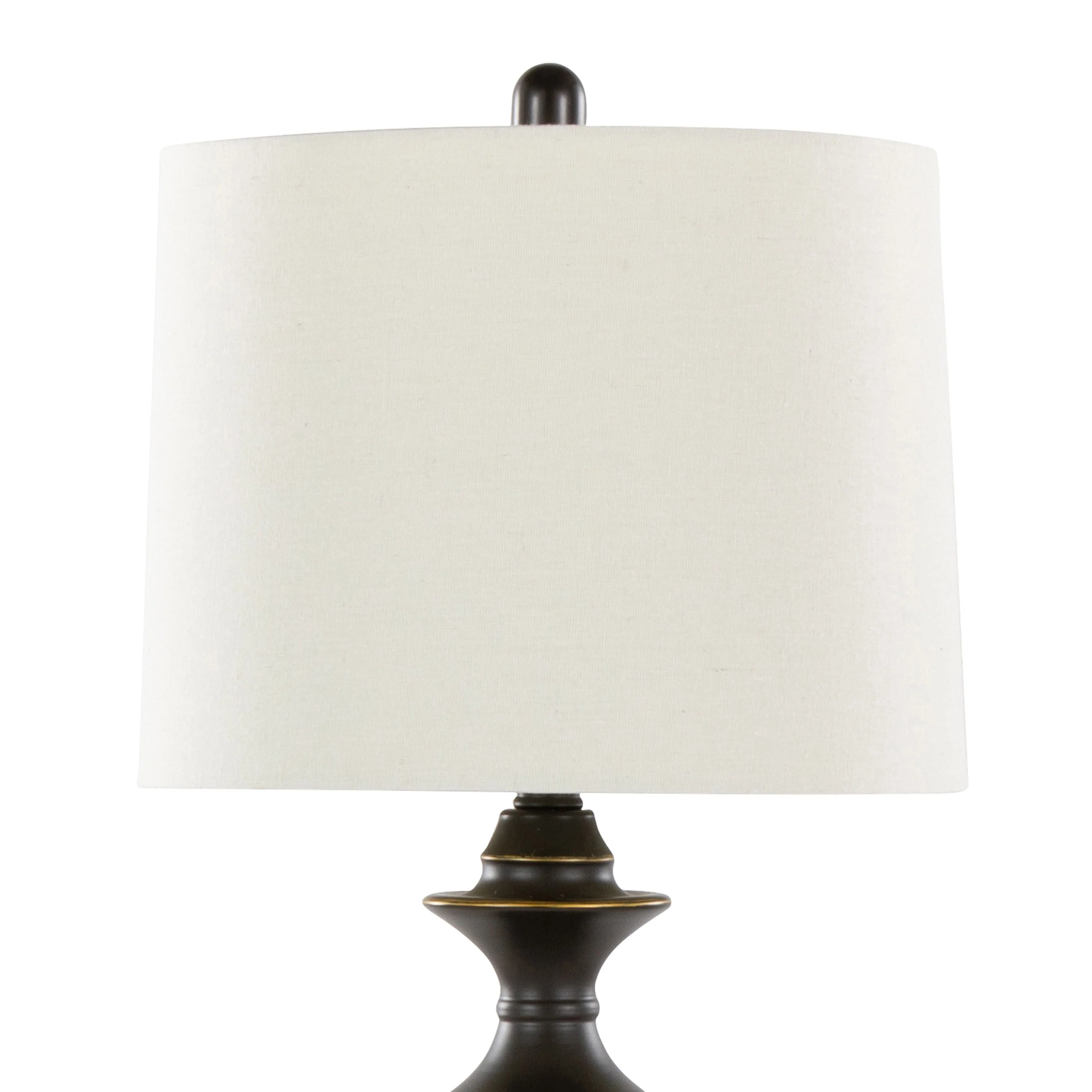Montgomery 29" Contemporary Metal Table Lamp Set of 2 in Oil Rubbed Bronze - Image 5