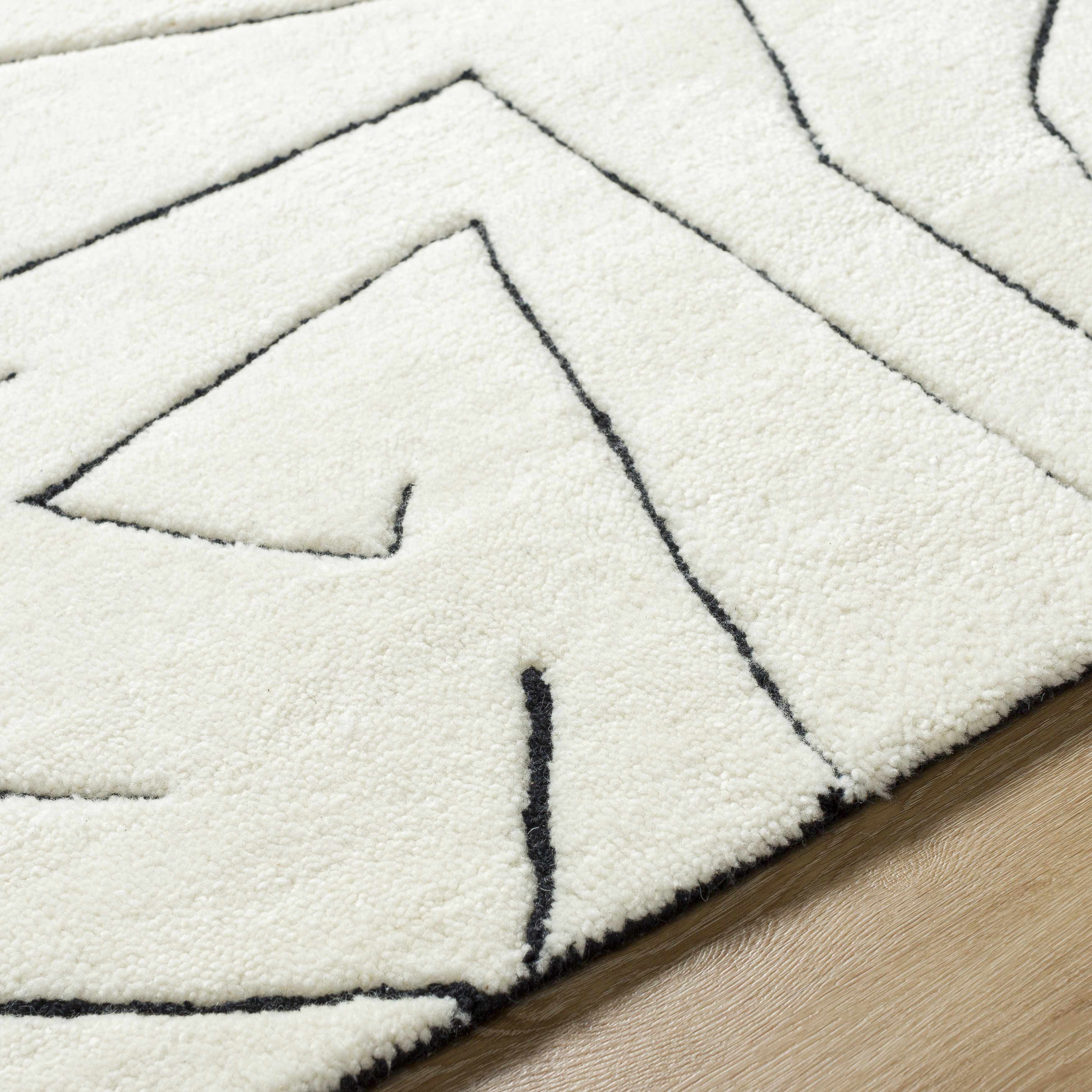 Mony Rose Cream Area Rug - Clearance - Image 7