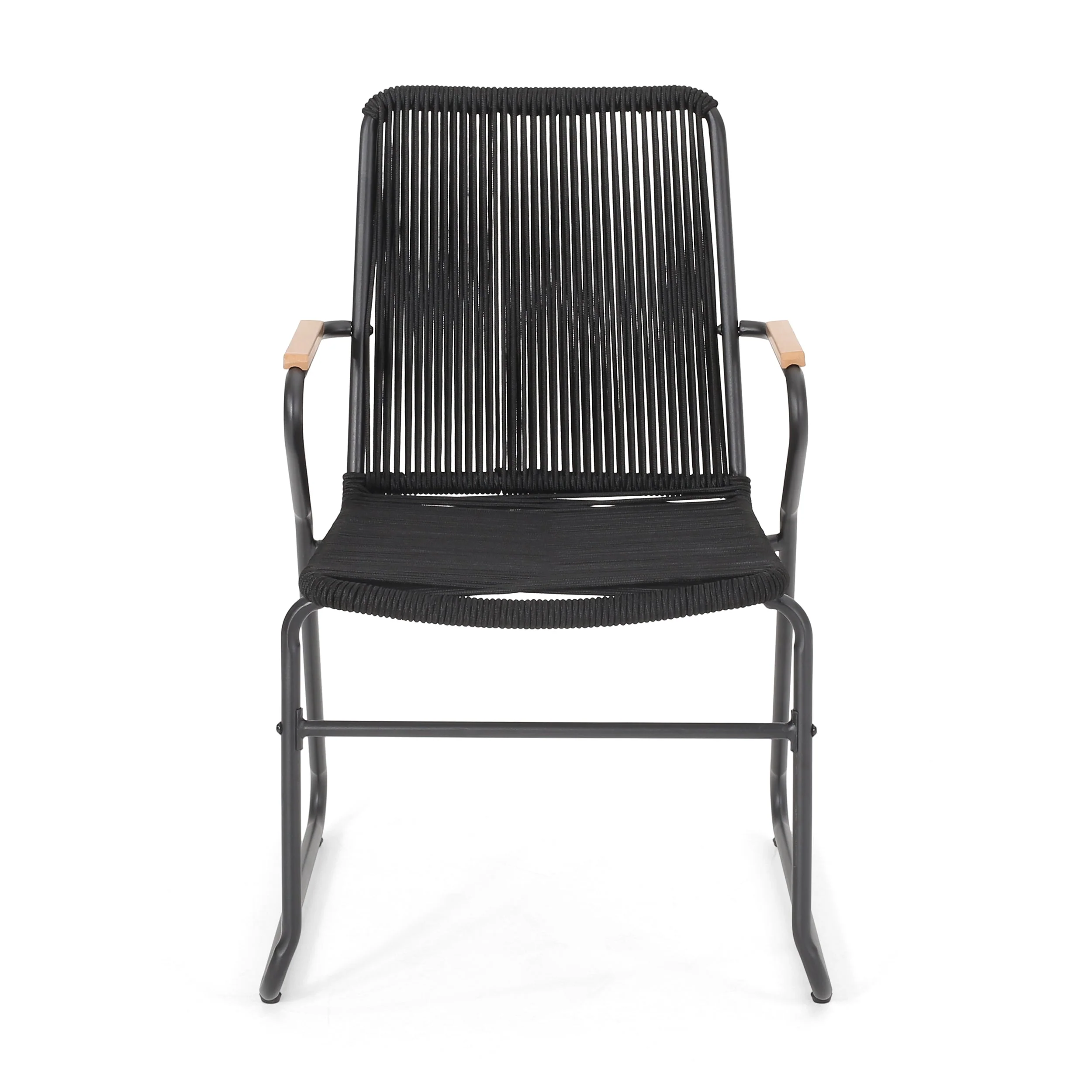 Moonstone Outdoor Club Chair Set with Rope Weave Design - Image 6