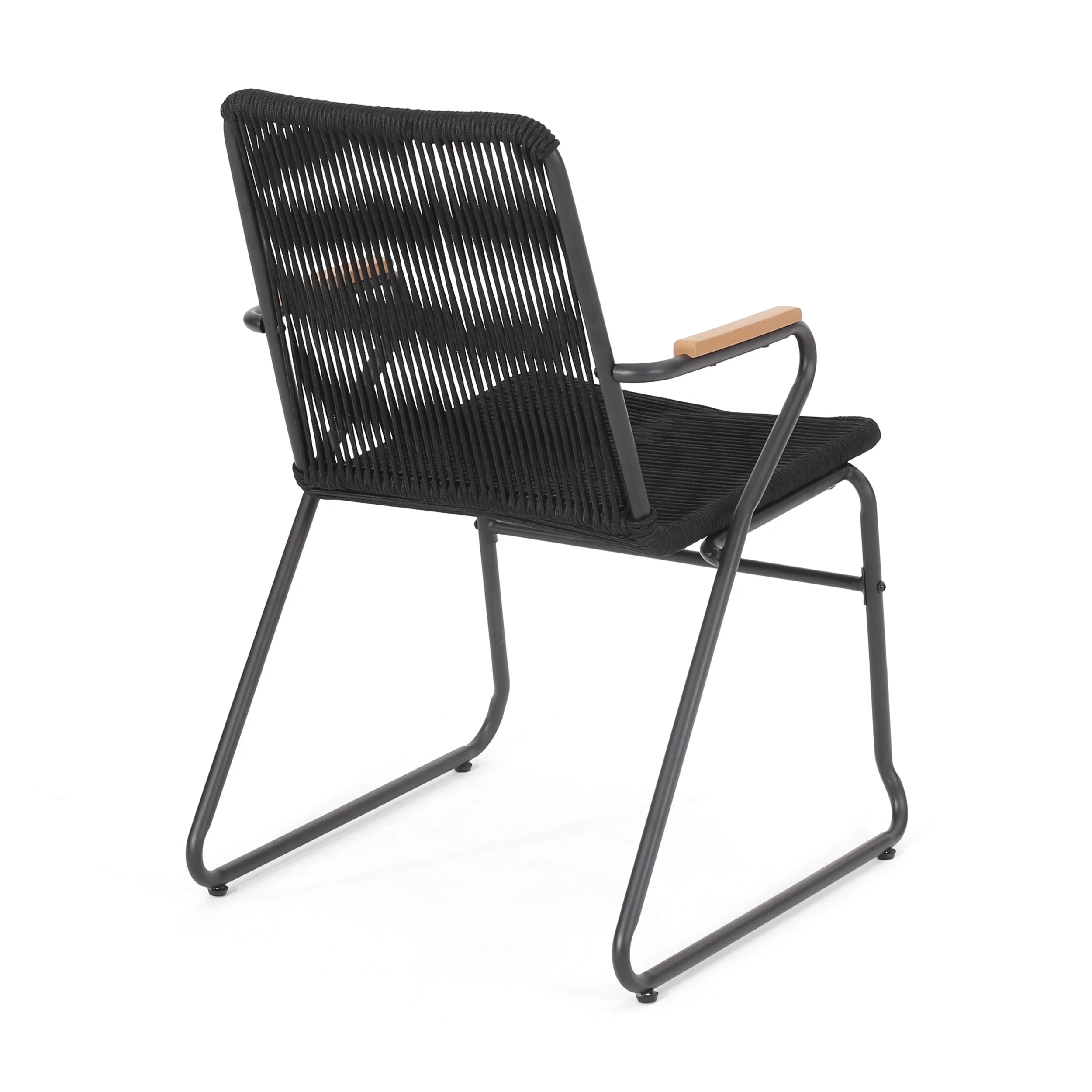 Moonstone Outdoor Club Chair Set with Rope Weave Design - Image 8