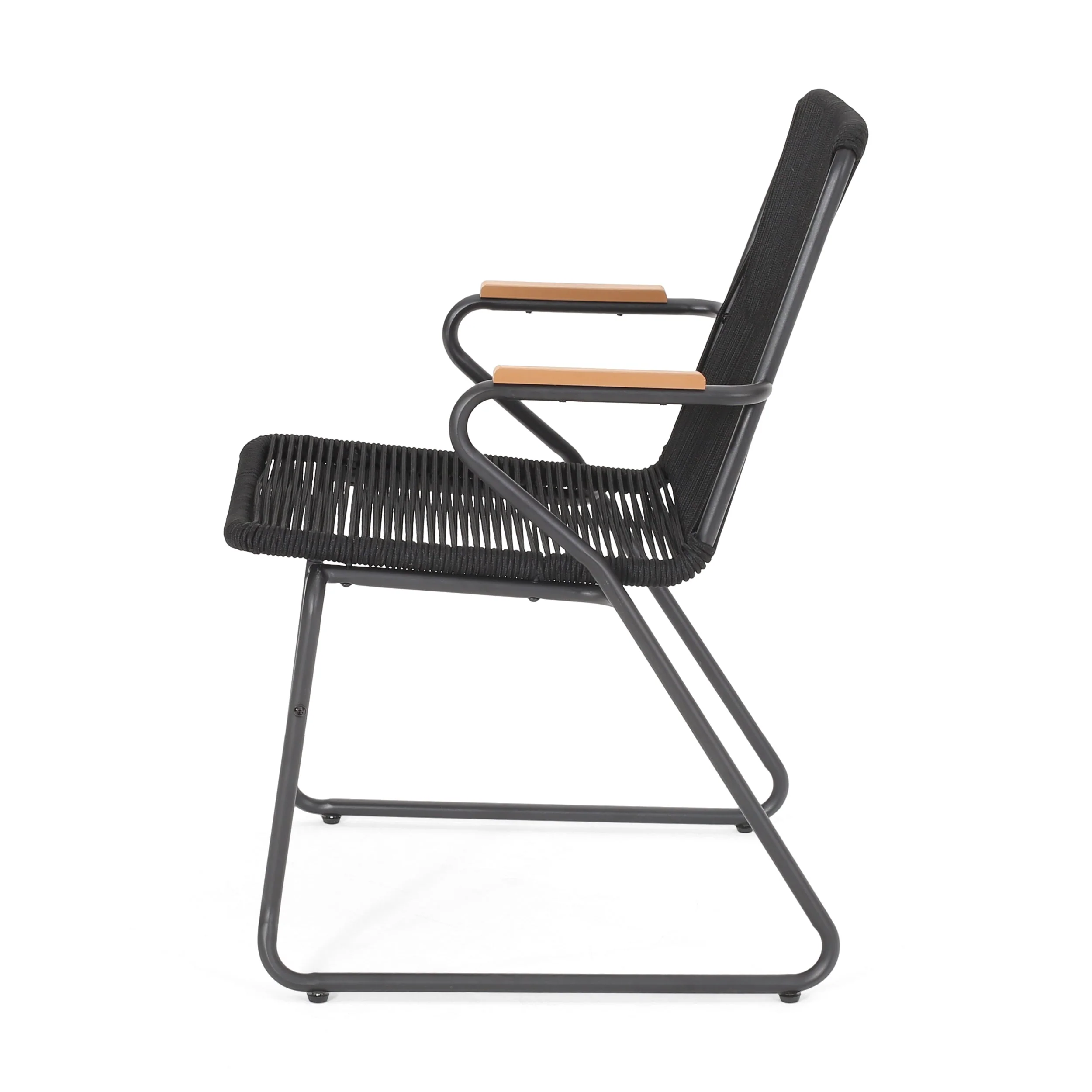 Moonstone Outdoor Club Chair Set with Rope Weave Design - Image 9