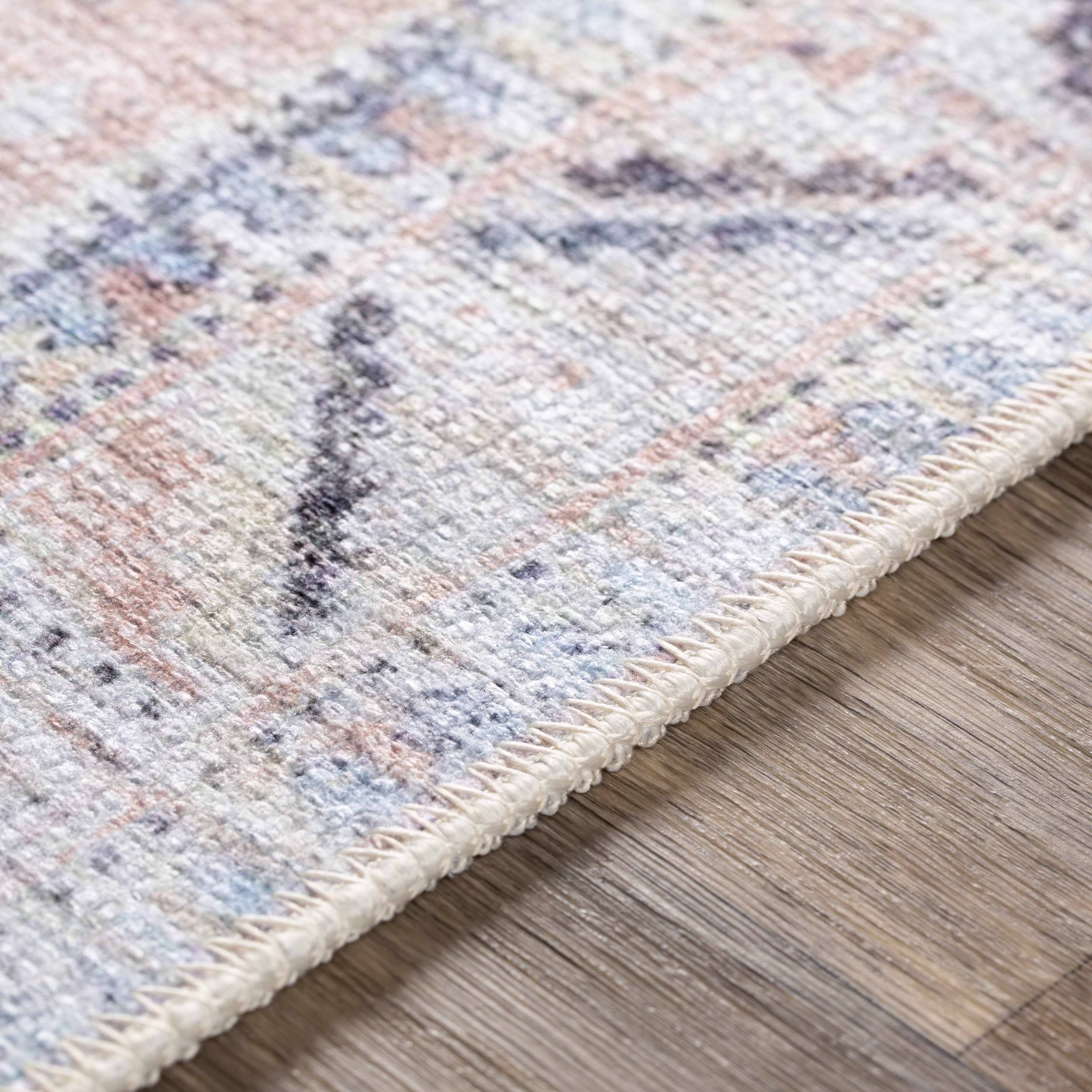 Morcott Peach Washable Area Rug - Image 12