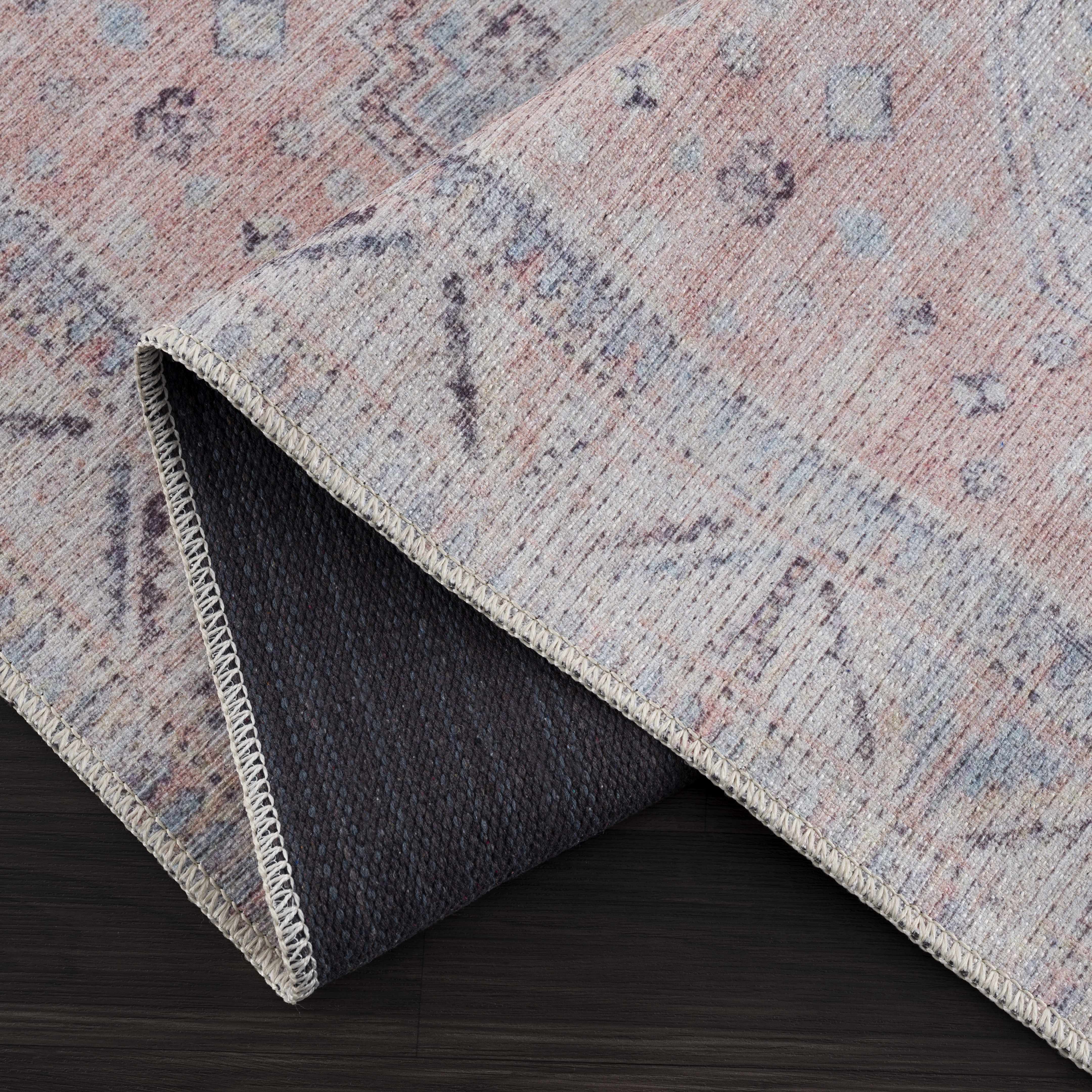 Morcott Peach Washable Area Rug - Image 18