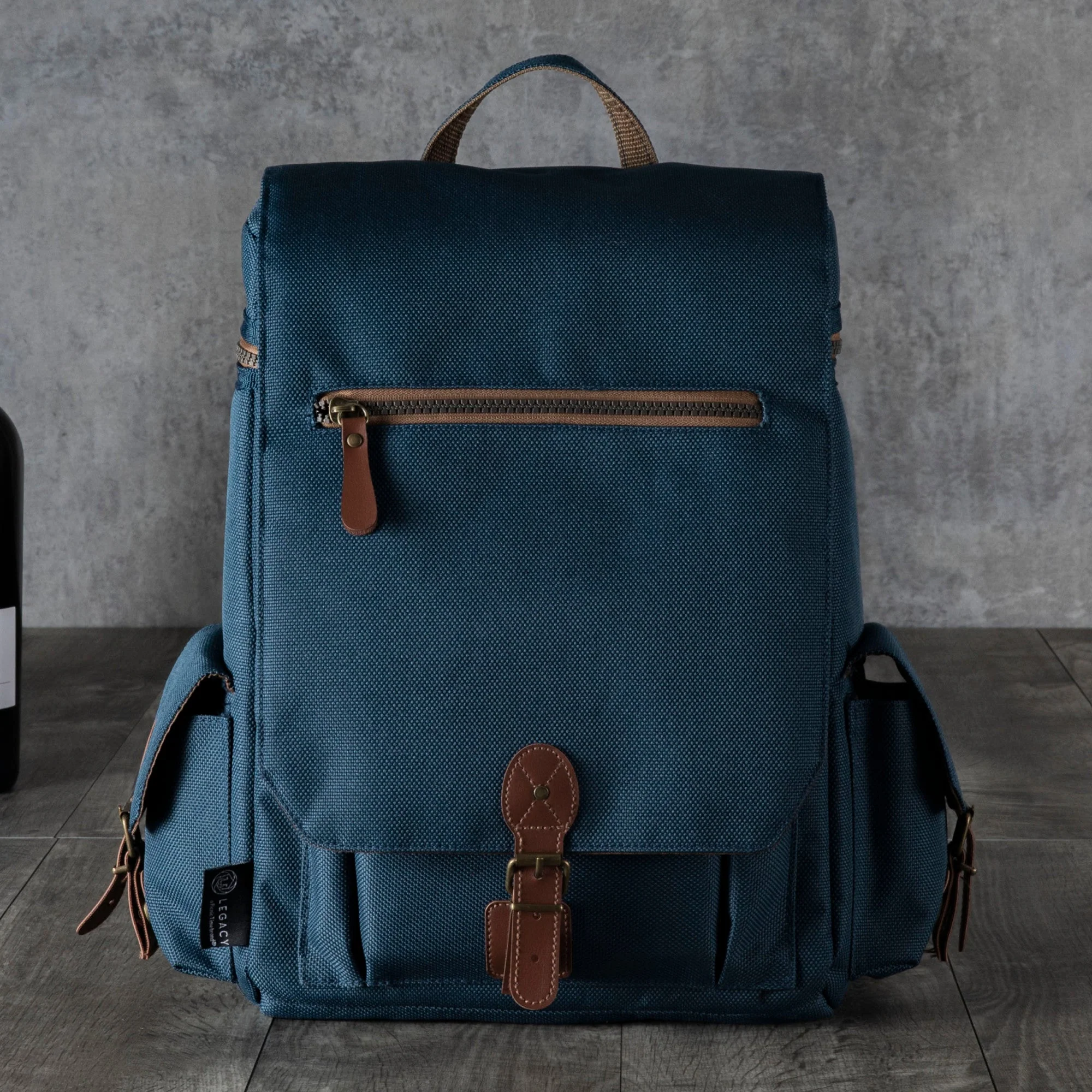 Moreno 3-Bottle Wine & Cheese Tote - Image 2